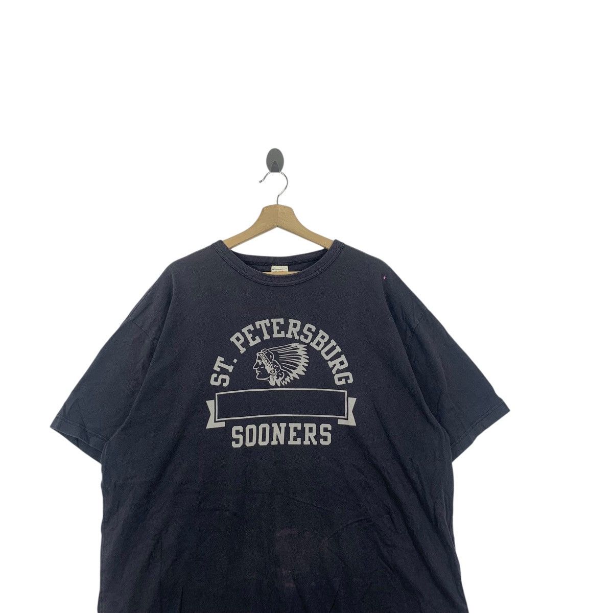 Champion CHAMPION ST. PETERSBURG SOONERS Baggy Tee Shirt Top Size US XXL / EU 58 / 5 - 2 Thumbnail