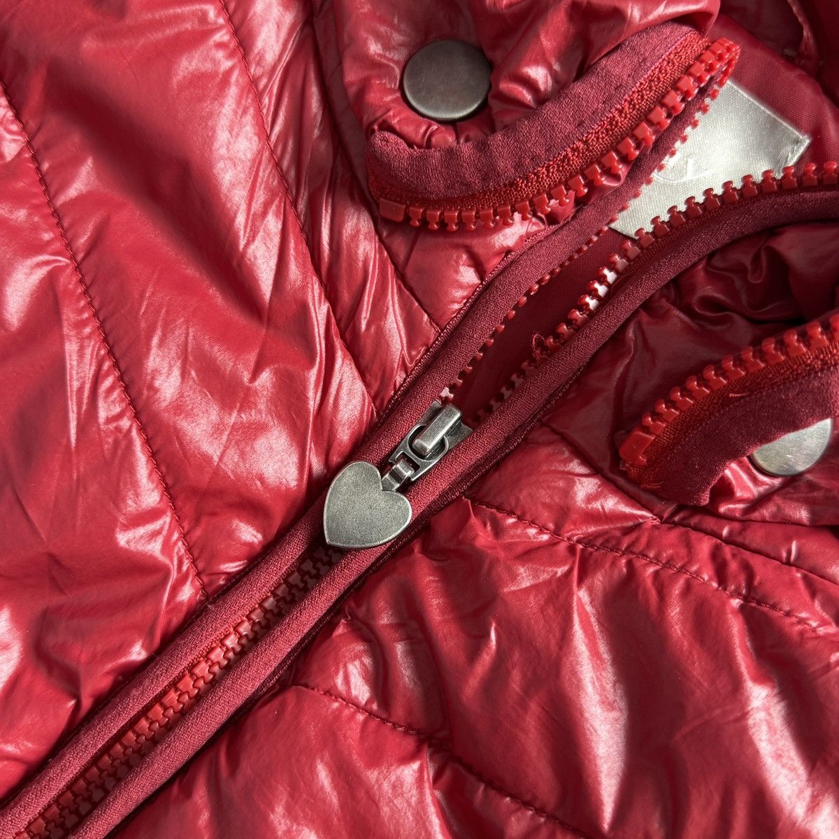 Hysteric Glamour 2000’s Aesthetic Vintage Y2K Gorpcore Quilted Vest Jacket Size L / US 10 / IT 46 - 5 Thumbnail
