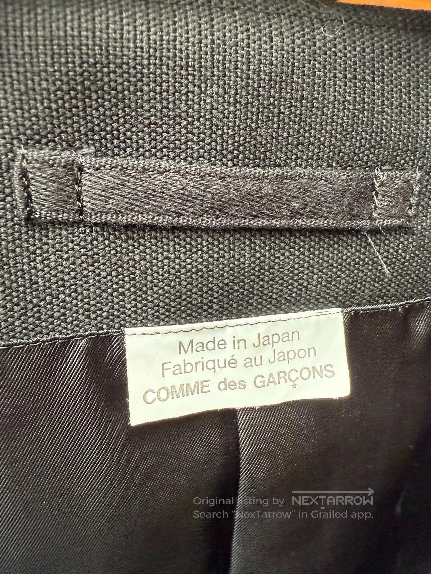 Comme des Garcons Homme Plus comme des garcons homme plus wool pullover jacket. Size US M / EU 48-50 / 2 - 5 Thumbnail