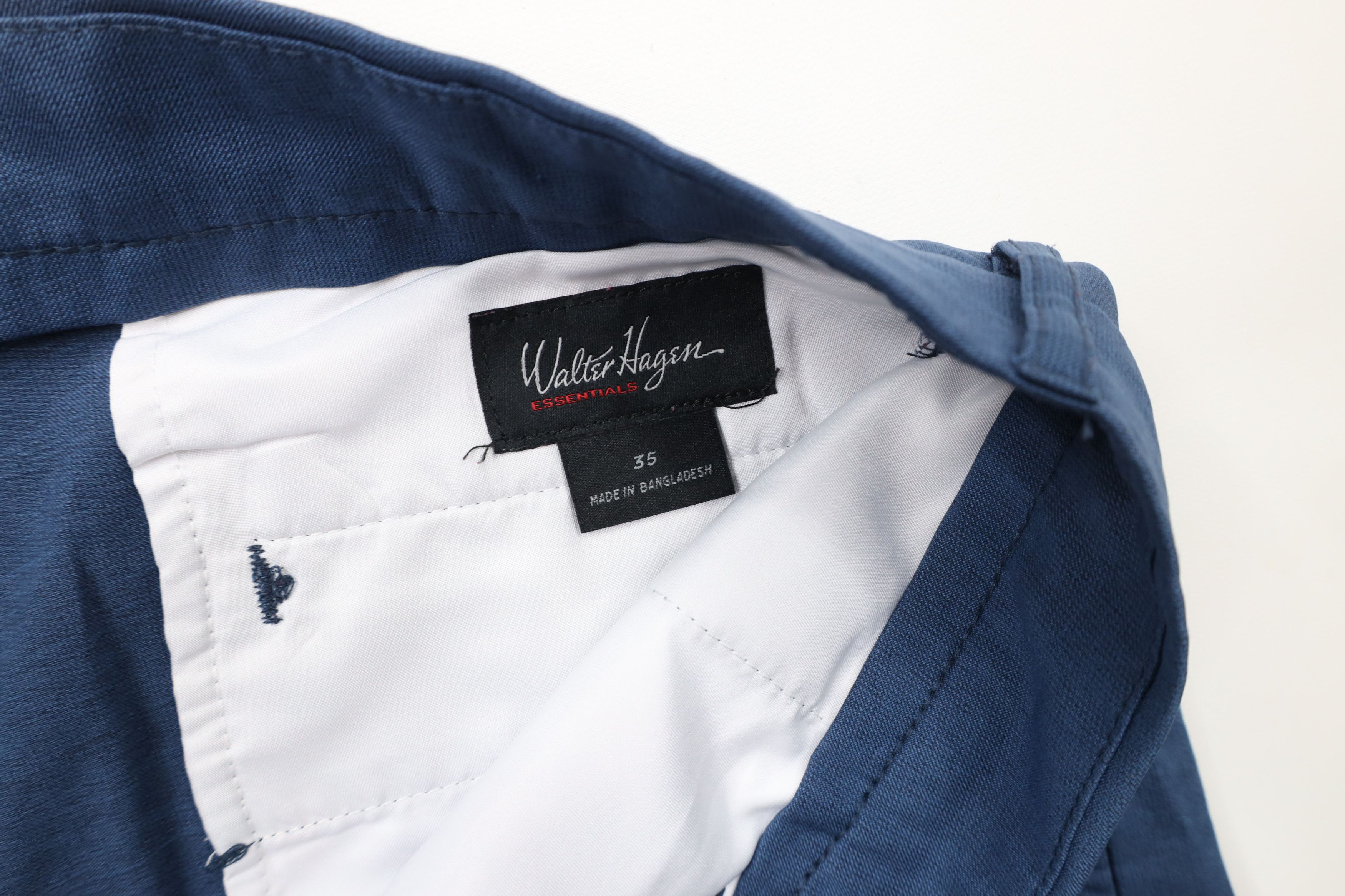 Vintage Streetwear Tech Golfing Golf Chino Pants Blue Stretch Cotton Size US 35 - 6 Thumbnail