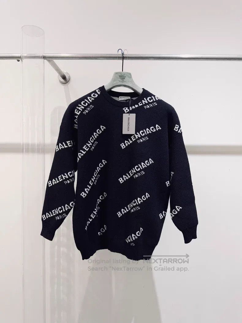 Balenciaga Balenciaga Danmaku Sweater Size XXS / US 00 / IT 34 - 1 Thumbnail