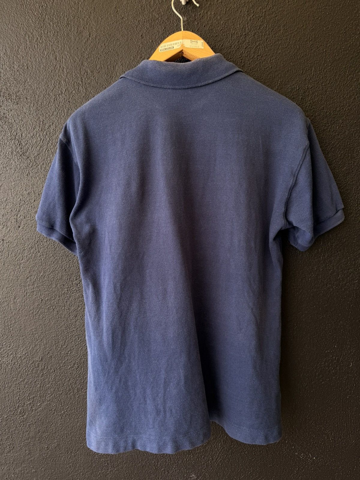 Issey Miyake Vintage Issey Miyake Navy Blue Pique Knit Polo Shirt Size US M / EU 48-50 / 2 - 3 Thumbnail