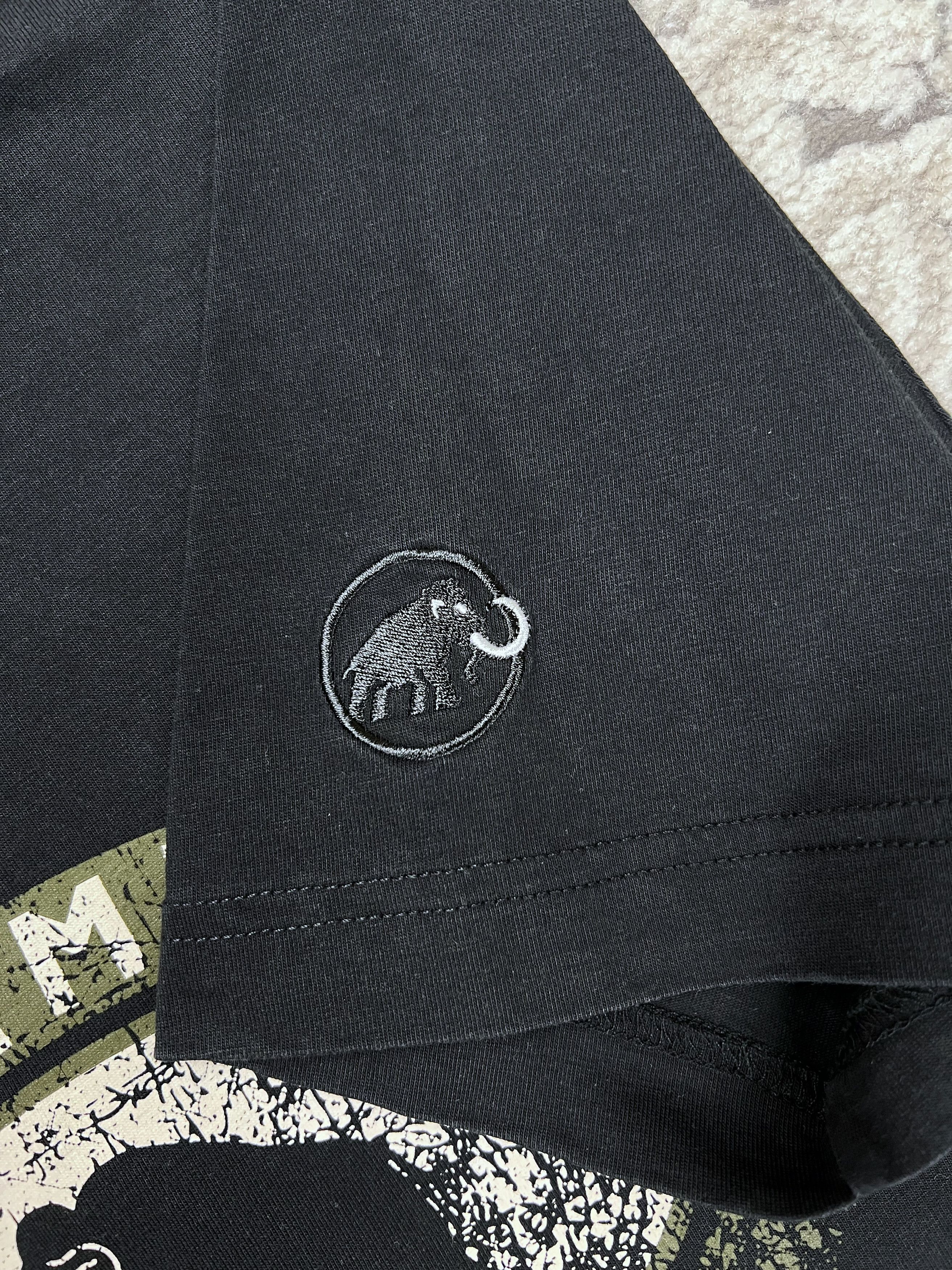 Mammut Mammut Seile Script Logo Graphic T-Shirt Tee Black S Size US S / EU 44-46 / 1 - 6 Thumbnail