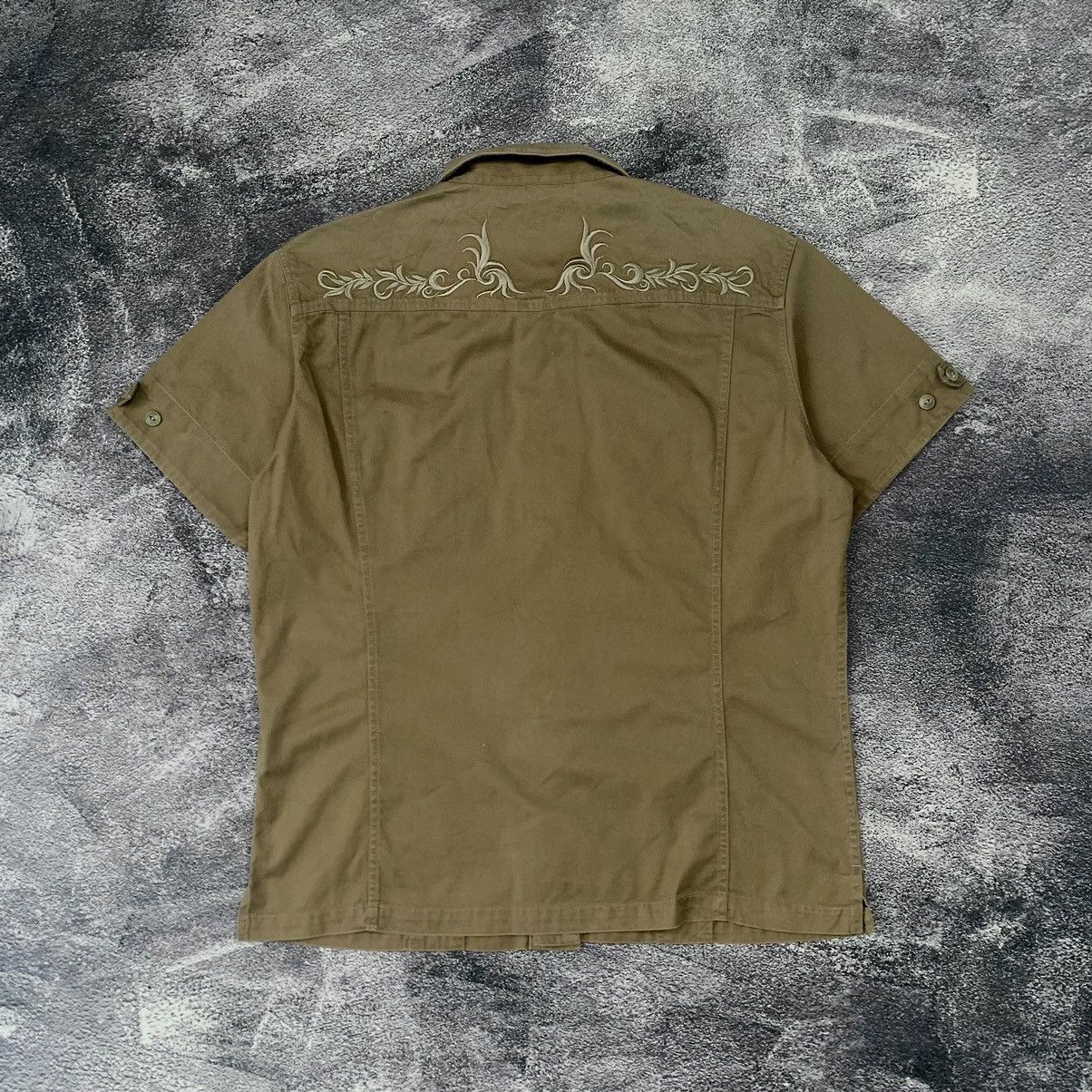 Japanese Brand TORNADO MART EMBROIDERED SHIRT Size US L / EU 52-54 / 3 - 2 Thumbnail