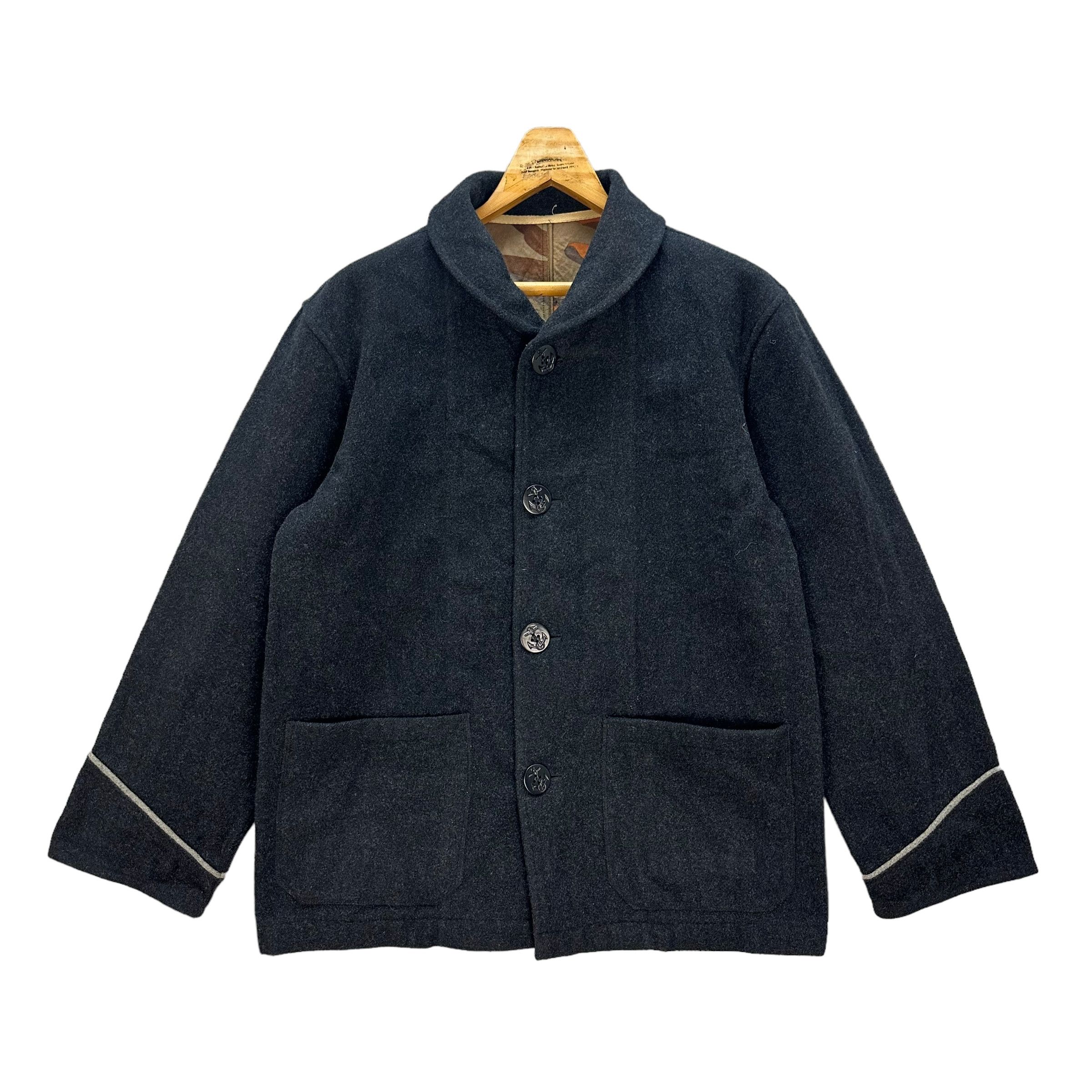 Johnbull JOHN BULL CAMO LINED WOOL WORKWEAR JACKET #8811-028 Size US L / EU 52-54 / 3 - 2 Thumbnail