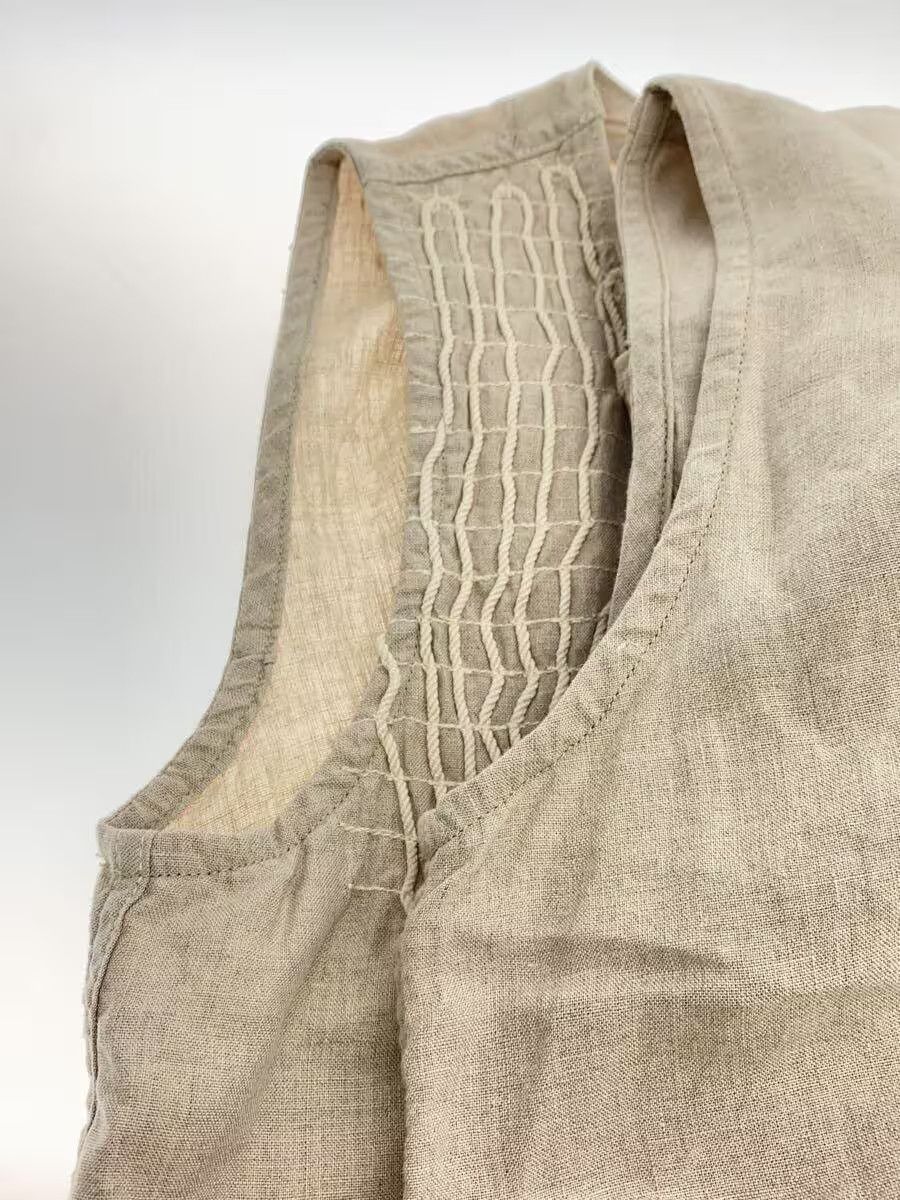 Kapital Stitch Linen Vest Size US XS / EU 42 / 0 - 3 Thumbnail