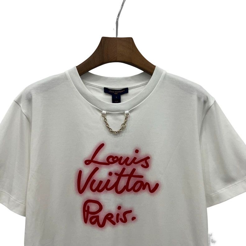 Louis Vuitton Louis Vuitton Chain-printed short sleeve Size US S / EU 44-46 / 1 - 4 Thumbnail