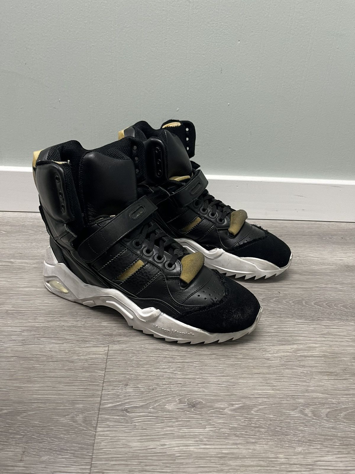 Maison Margiela Deconstructed High Top Trainers. 42 Size US 9 / EU 42 - 8 Thumbnail