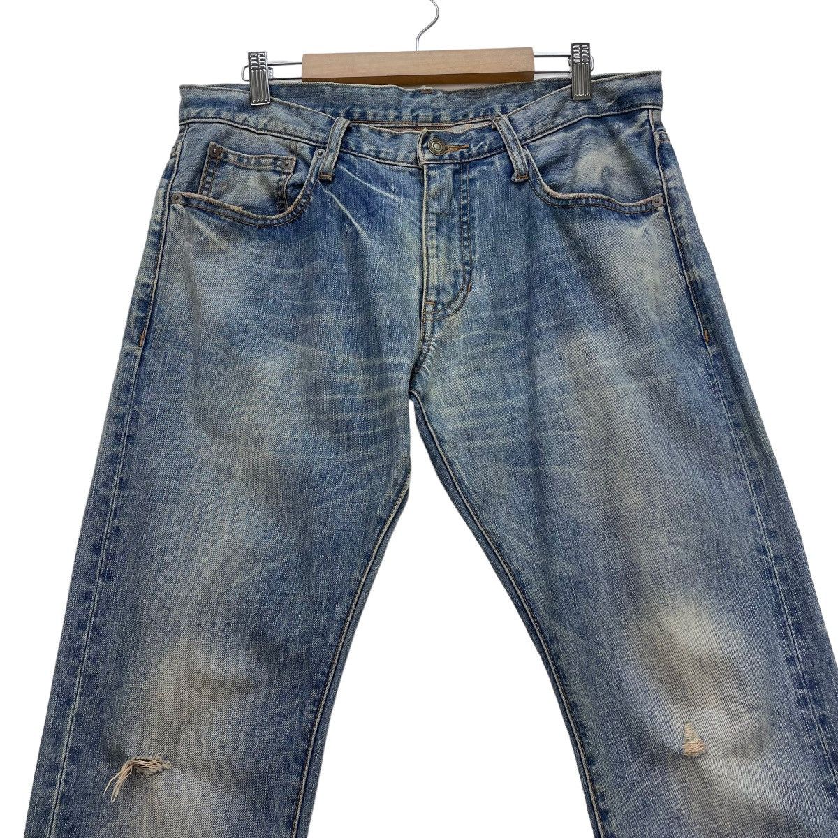 14th Addiction 🔥Takeo Kikuchi Distressed Jeans Size US 34 / EU 50 - 3 Thumbnail