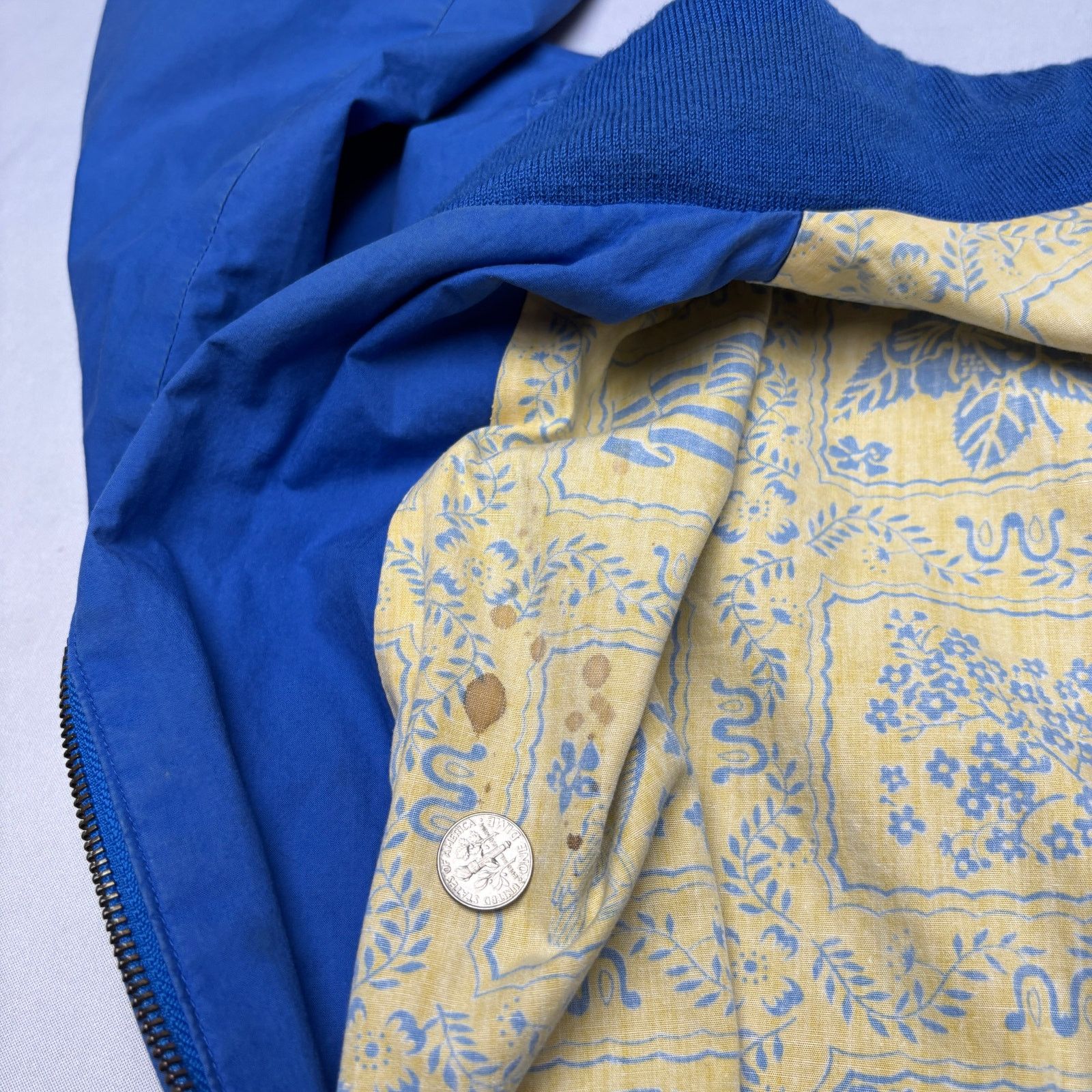 Reyn Spooner × Vintage Vintage Reyn Rpooner Jacket Mens Large Bomber Hawaiian Lined Size US L / EU 52-54 / 3 - 15 Thumbnail