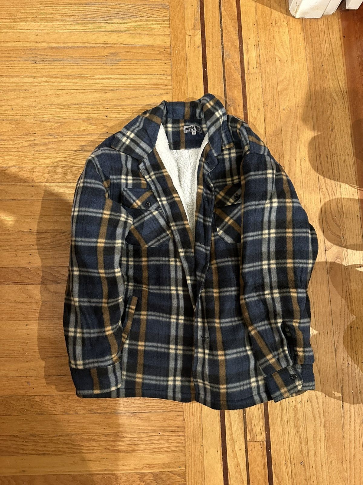 Other Sherpa Wear Plaid Sherpa Lined Shacket Size US M / EU 48-50 / 2 - 1 Thumbnail