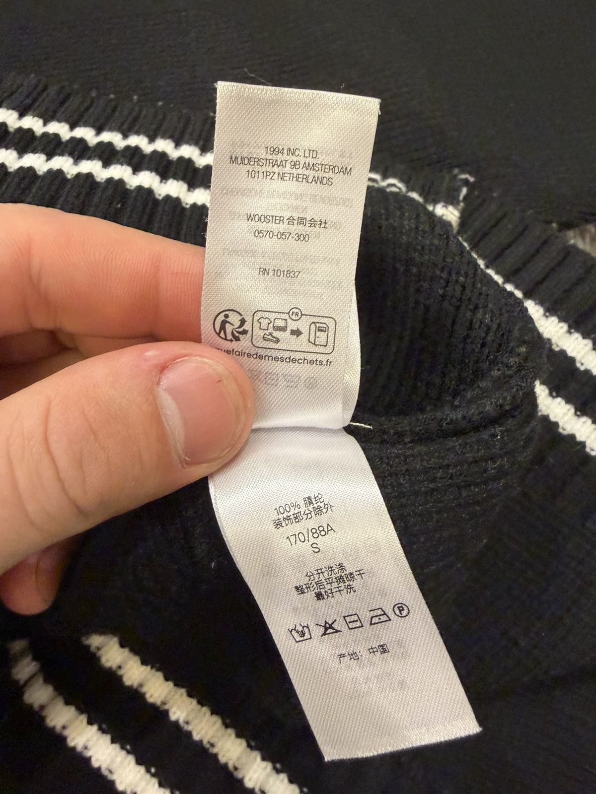 Supreme Supreme Script Knit Quarter Zip - Black Size US S / EU 44-46 / 1 - 6 Thumbnail