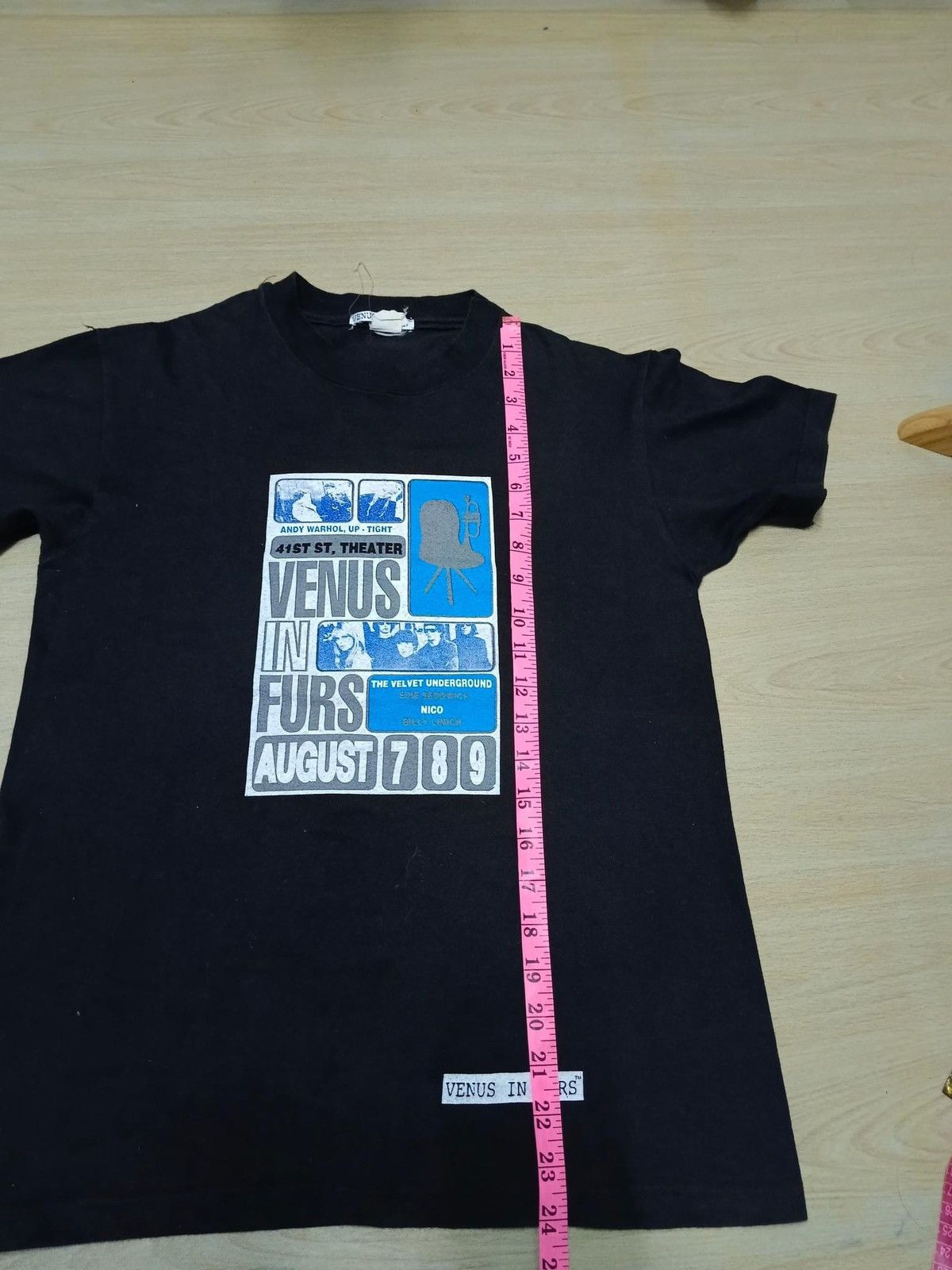 Andy Warhol × Band Tees × Vintage Vintage Velvet Underground Andy Warhol Tee Size US S / EU 44-46 / 1 - 7 Thumbnail
