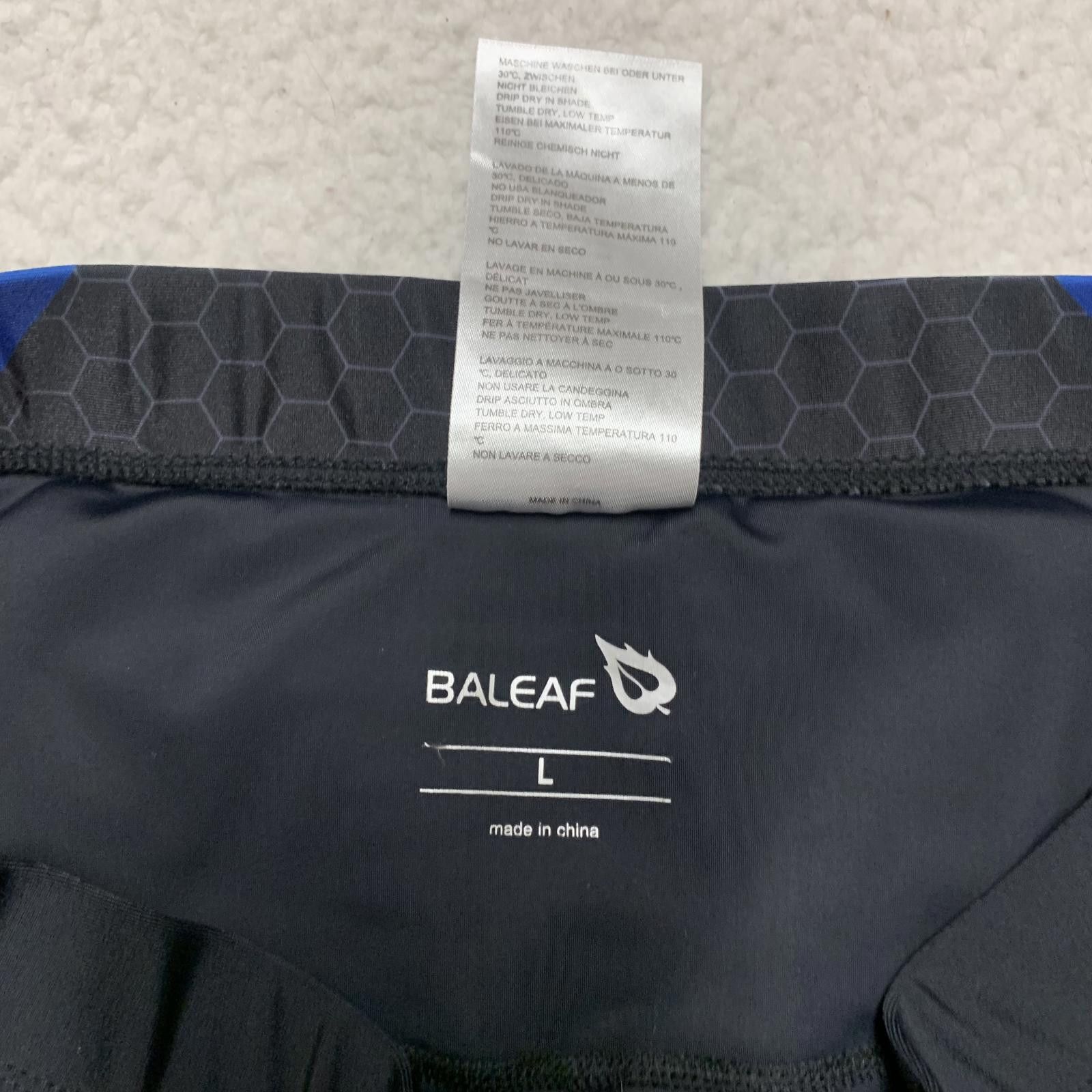 Other BALEAF Men's Size Large Blue Black Padded Cycling Shorts Size US 34 / EU 50 - 5 Thumbnail