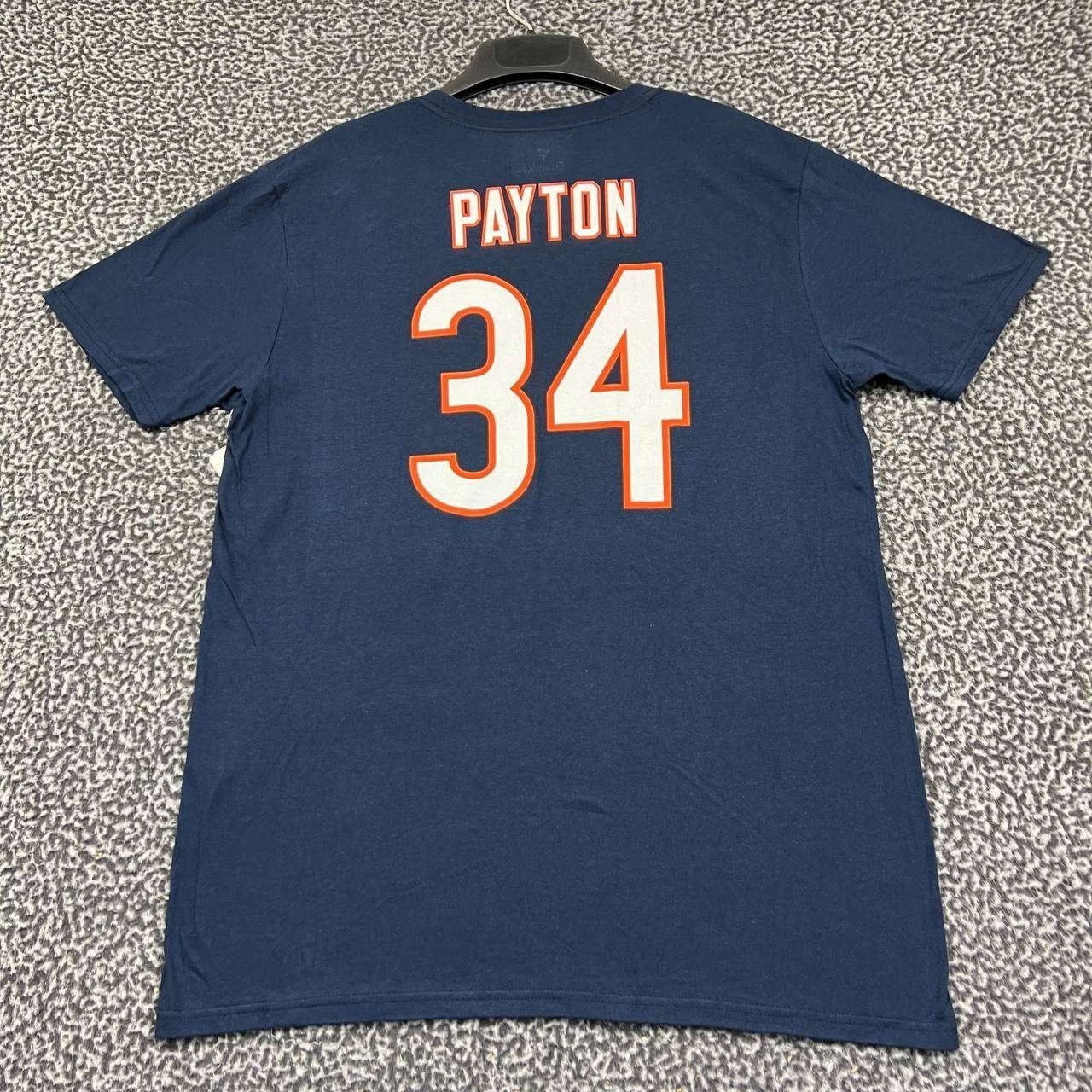 Other Chicago Bears Payton #34 Shirt Men Fanatics Cotton New L Size US L / EU 52-54 / 3 - 2 Thumbnail