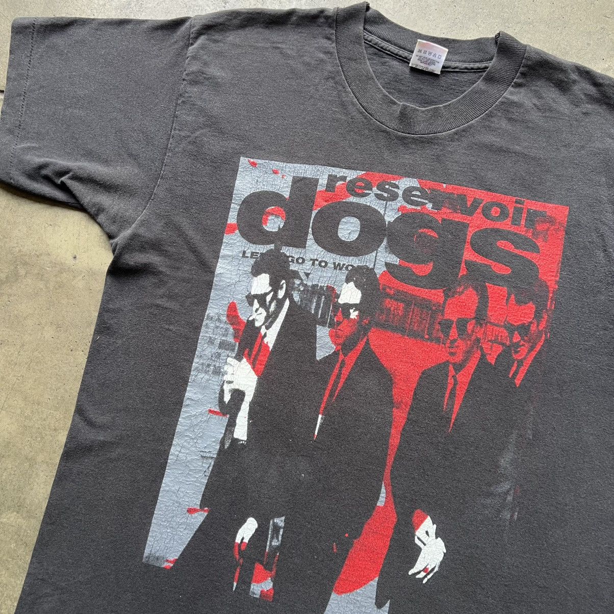 Fruit Of The Loom ‘90s Reservoir Dogs Movie Promo Tee Shirt Quentin Tarantino Size US L / EU 52-54 / 3 - 3 Thumbnail