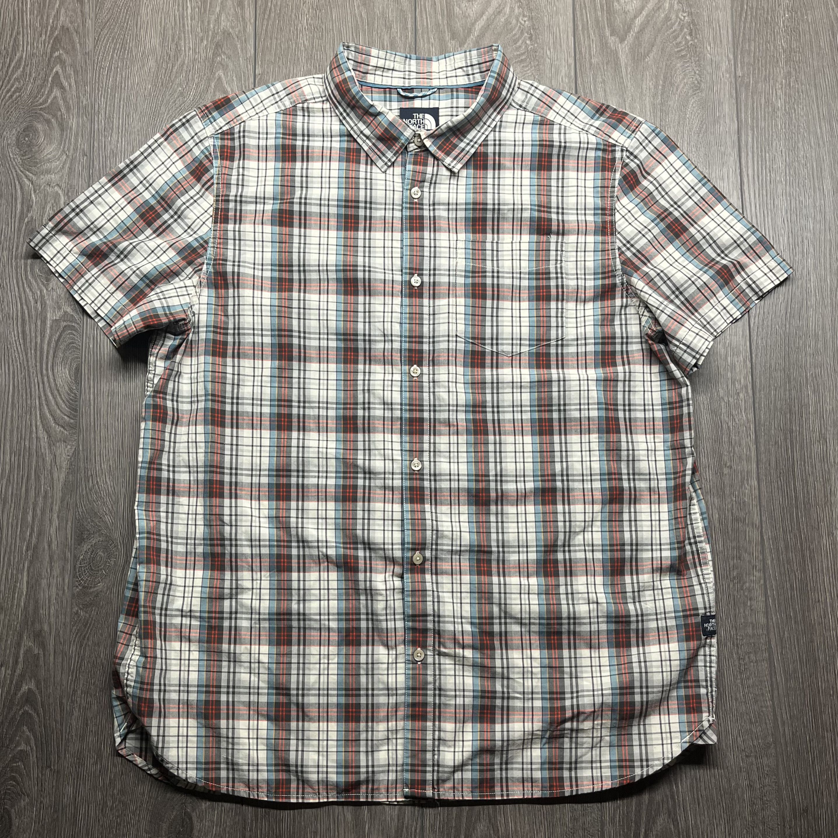 The North Face × Vintage The North Face Plaid Button Down Shirt XXL Outdoors Size US XXL / EU 58 / 5 - 1 Thumbnail