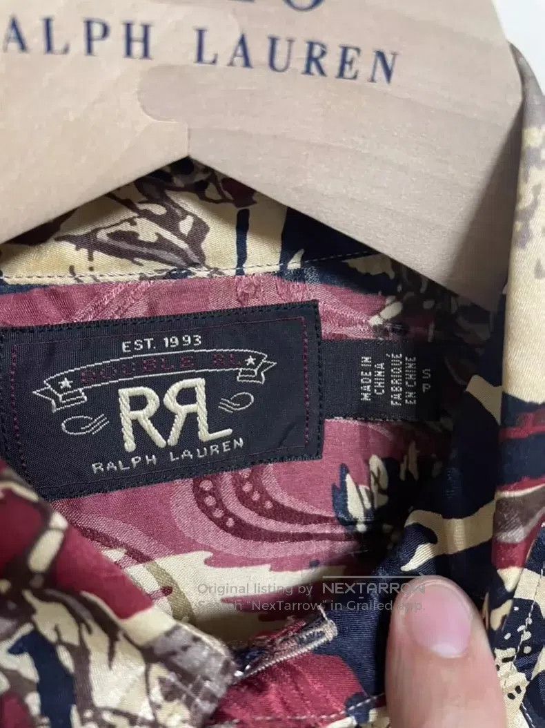 RRL Ralph Lauren RRL Ralph Lauren Silk western printed Hawaiian shirt jacke Size US S / EU 44-46 / 1 - 4 Thumbnail