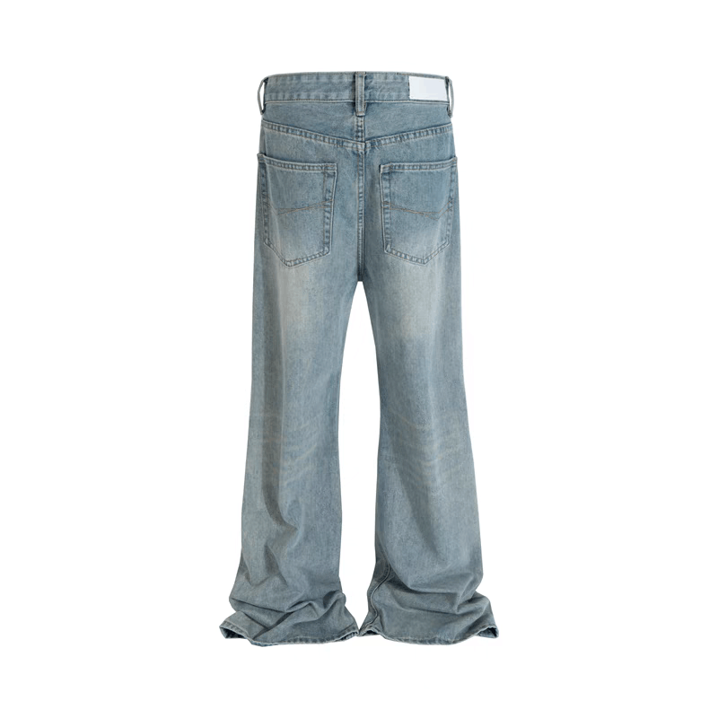 Jean × Vintage Washed faded cleanfit yuppie bootcut grunge flared jeans Size US 30 / EU 46 - 2 Thumbnail