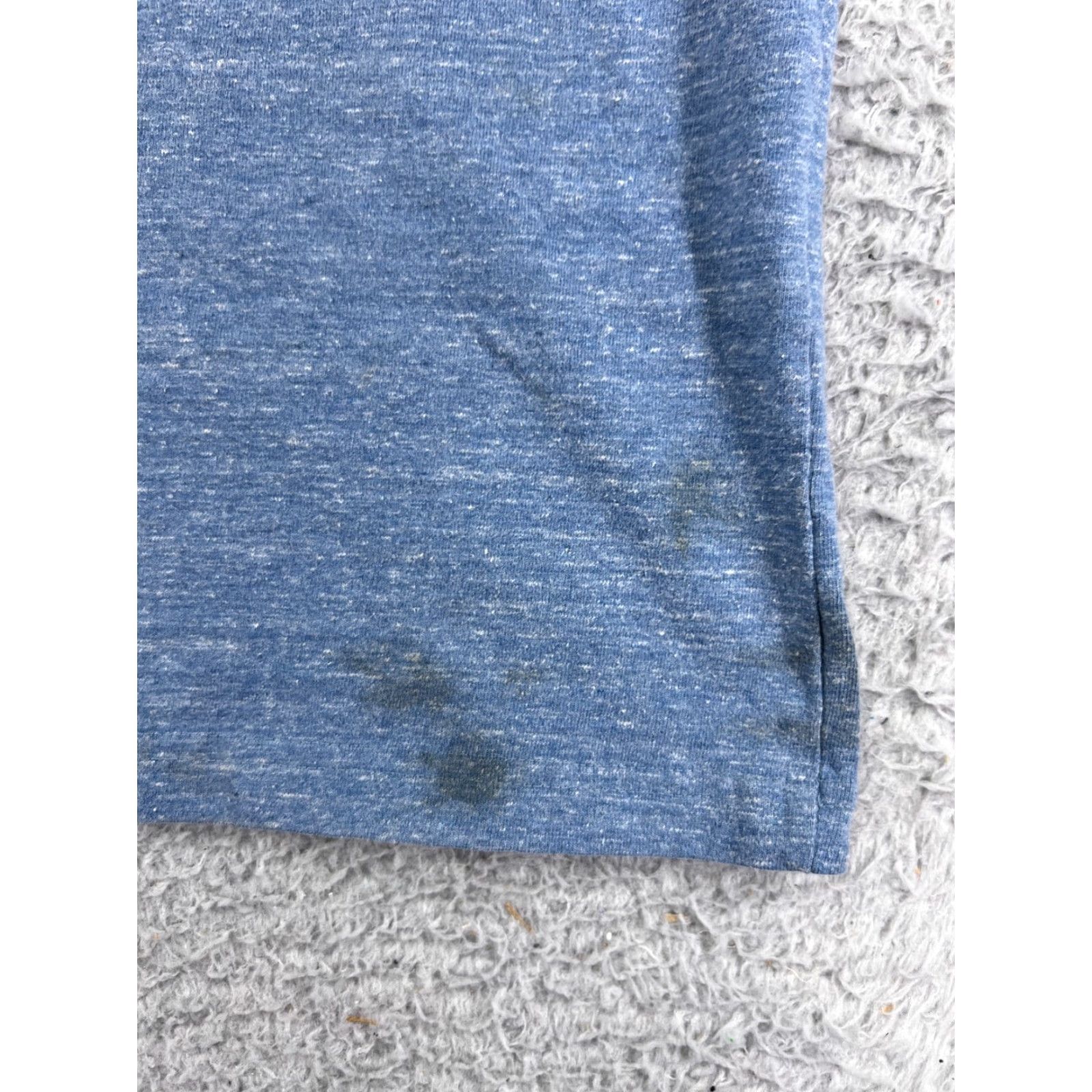 Carhartt Carhartt Shirt Men XL Blue Short Sleeve Crew Neck Cotton Jersey with Embroidered Logo 90s Work Modern Theme Mens Tigers? Size US XL / EU 56 / 4 - 6 Thumbnail