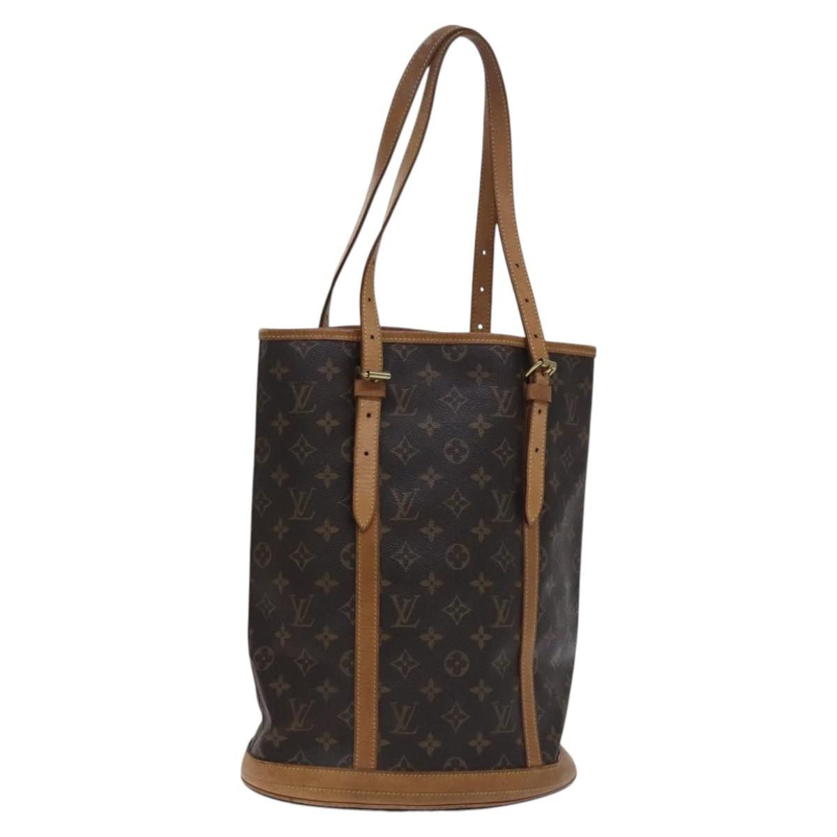 Louis Vuitton Monogram Bucket Gm Shoulder Bag M42236 Lv Auth Hk2298, Women's
