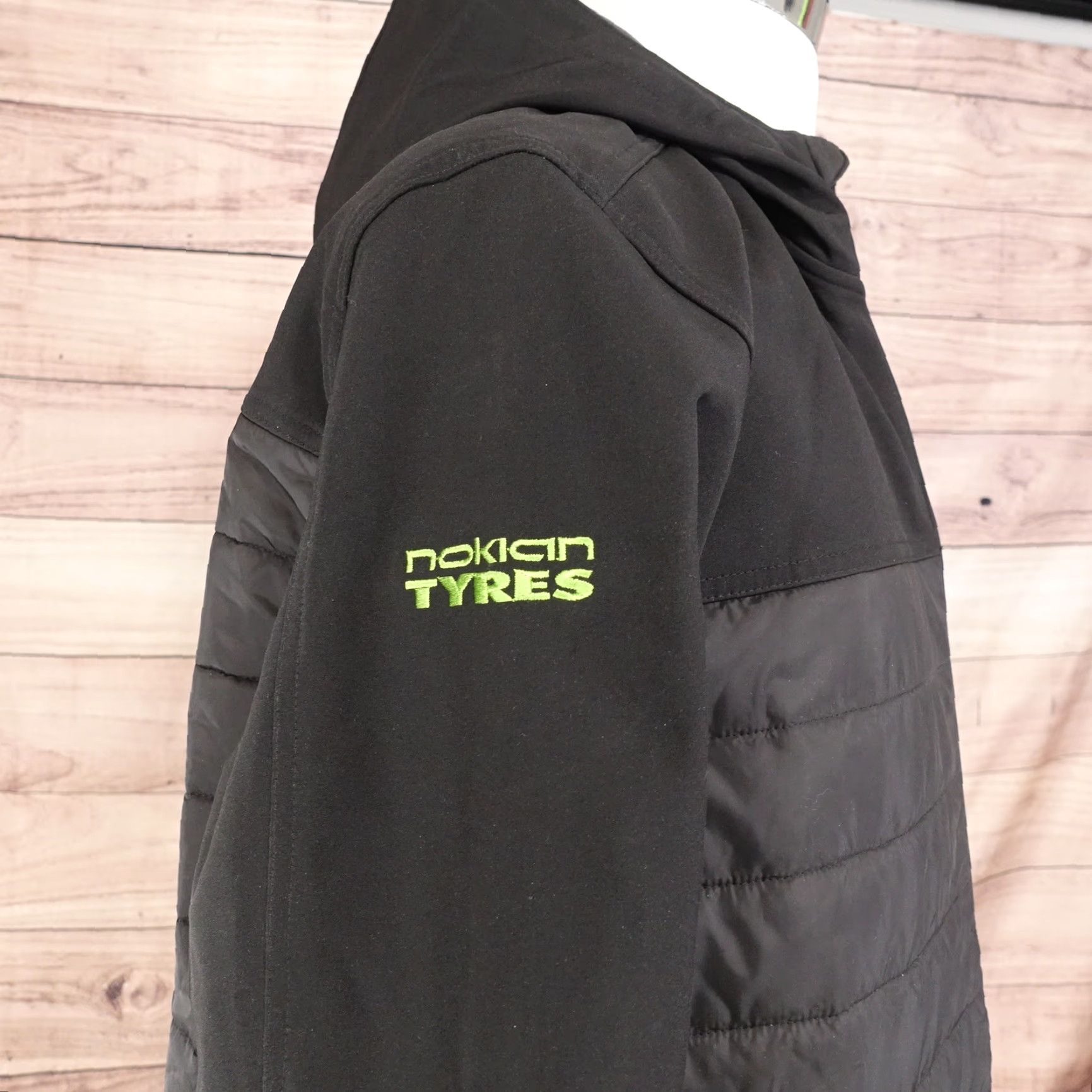 Changes VINTAGE PLAZA TIRE SERVICE LOGO FULL ZIP UP HOODED OIL CHANGE DRI DUCK JACKET MENS SZ L Size US L / EU 52-54 / 3 - 5 Thumbnail