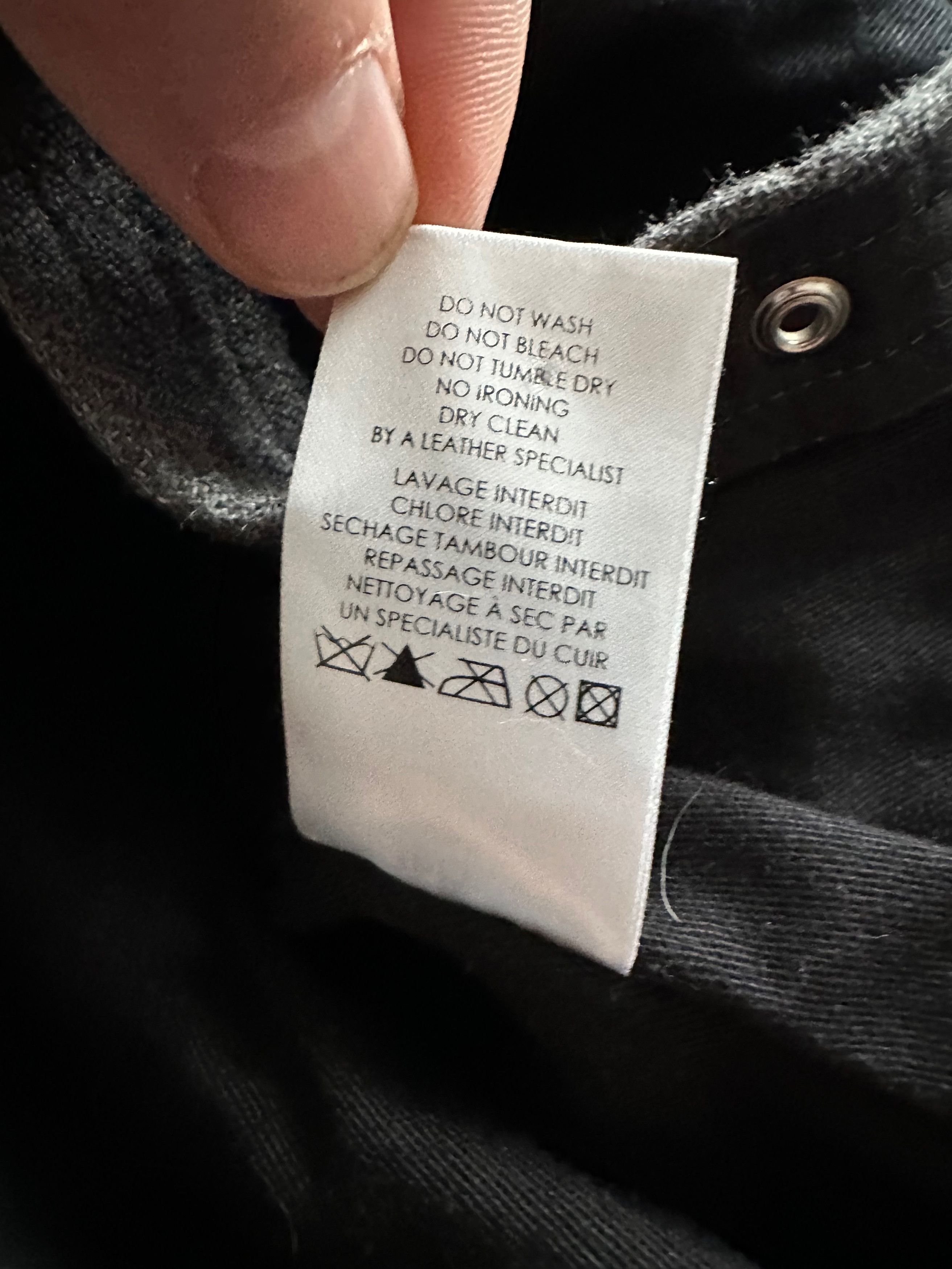 Iro IRO Cidji Wool Blend Bike Style Jacket size 40 Size S / US 4 / IT 40 - 10 Thumbnail
