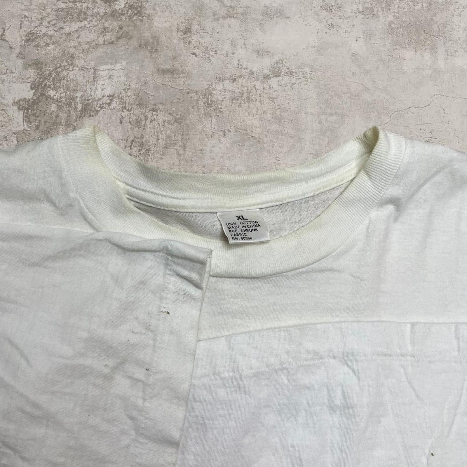 Vintage 90s Paramount Pictures movie pomo white t-shirt XL Size US XL / EU 56 / 4 - 4 Thumbnail