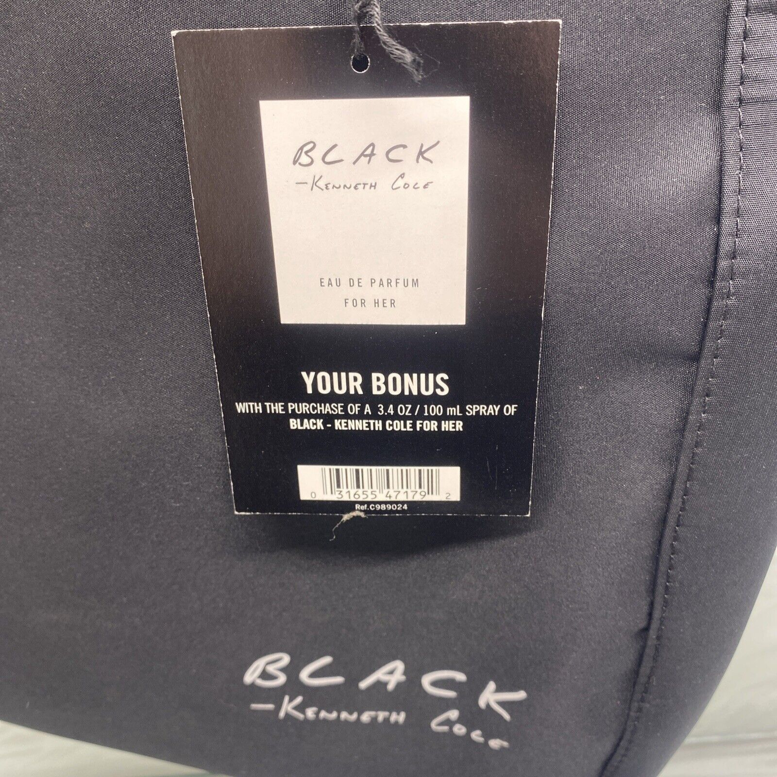 Kenneth Cole Kenneth Cole Little Black Nylon Tote 12 x 12-NEW with tags Size ONE SIZE - 2 Thumbnail