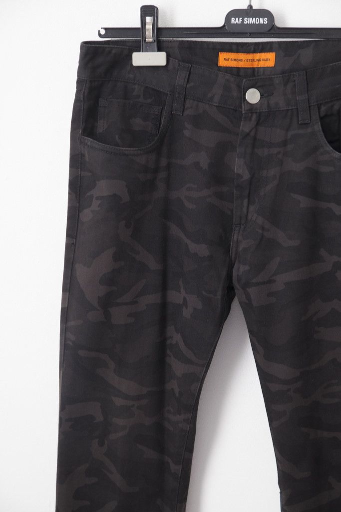 Raf Simons × Sterling Ruby AW14 Crim Neg camo pants Size US 32 / EU 48 - 6 Thumbnail