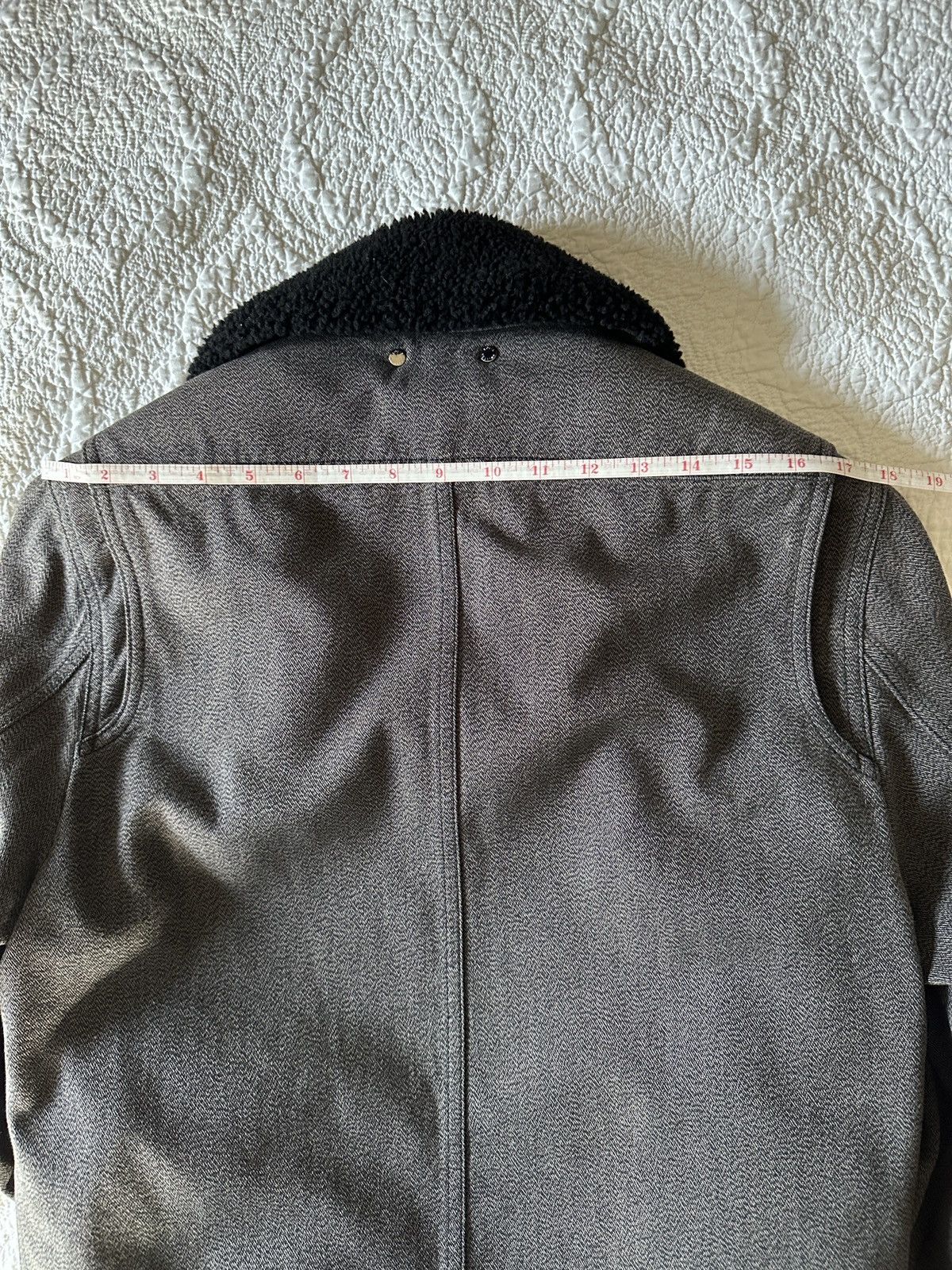Louis Vuitton Authentic Louis Vuitton Denim Jacket with Shearling Collar Size US S / EU 44-46 / 1 - 22 Thumbnail