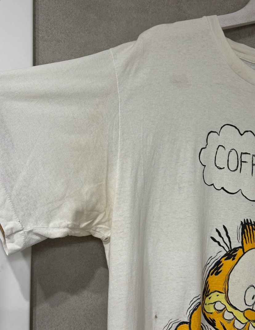 Cartoon Network × Vintage 1978 70s Garfield coffee tshirt Size US XL / EU 56 / 4 - 6 Thumbnail