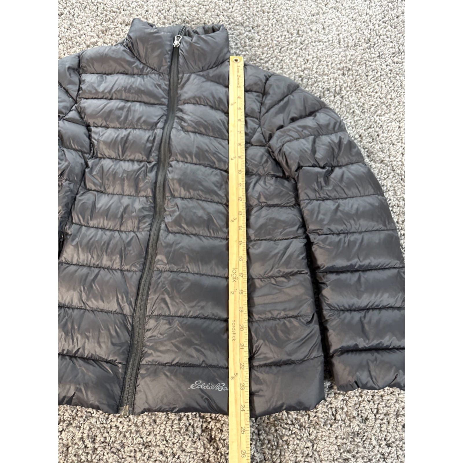 Eddie Bauer Eddie Bauer EB650 Down Puffer Jacket Coat Size Womens Medium Black Jacket Women M Zip Pockets Insulated Lightweight Packable Winter Size M / US 6-8 / IT 42-44 - 2 Thumbnail