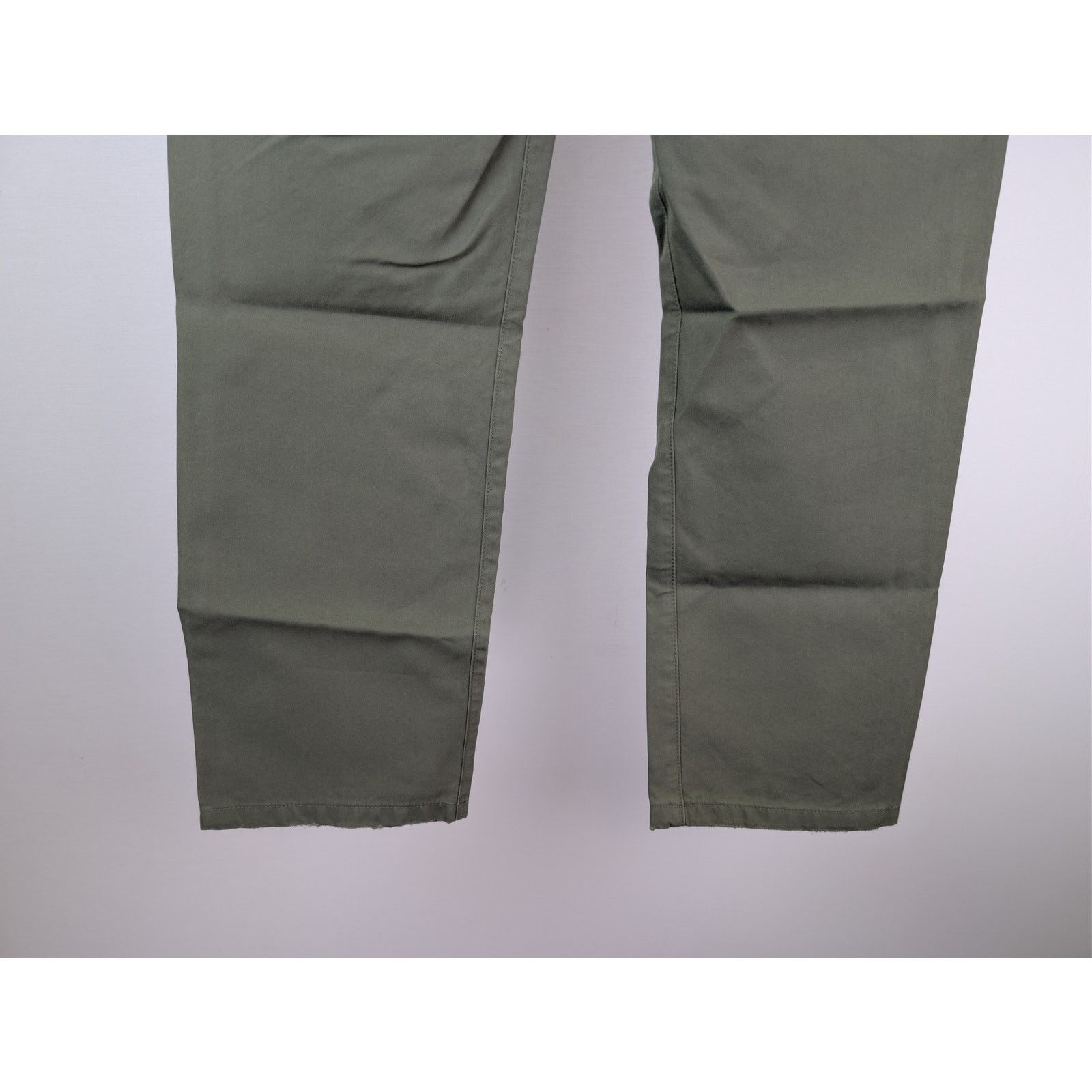 Palm Angels o1rshd1 Seasonal Logo Chino Pants in Military / Black Size US 32 / EU 48 - 13 Thumbnail