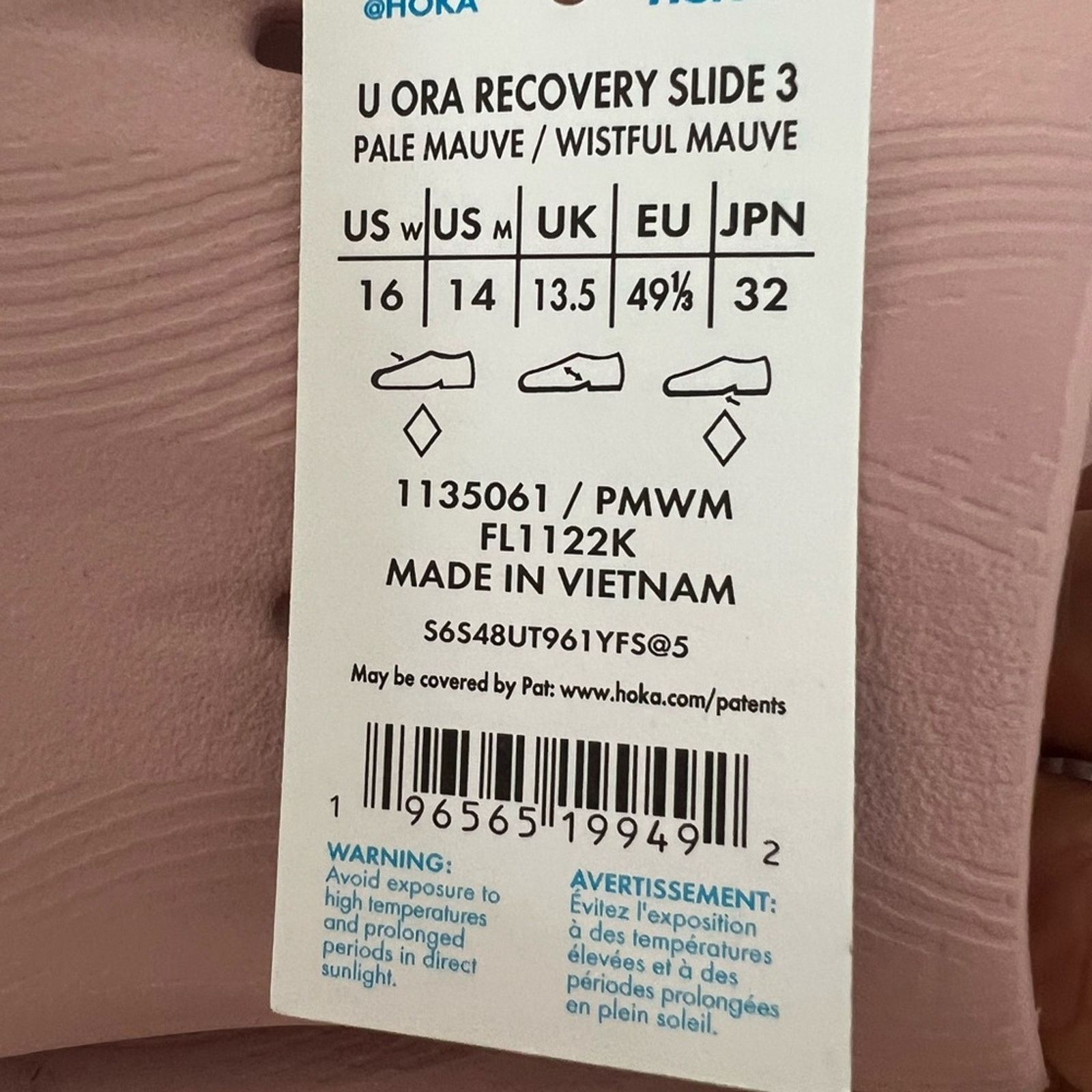 Hoka Hoka Ora Recovery Slide 3 Sandals Mens Size 14 New Salmon Size US 14 / EU 47 - 9 Thumbnail