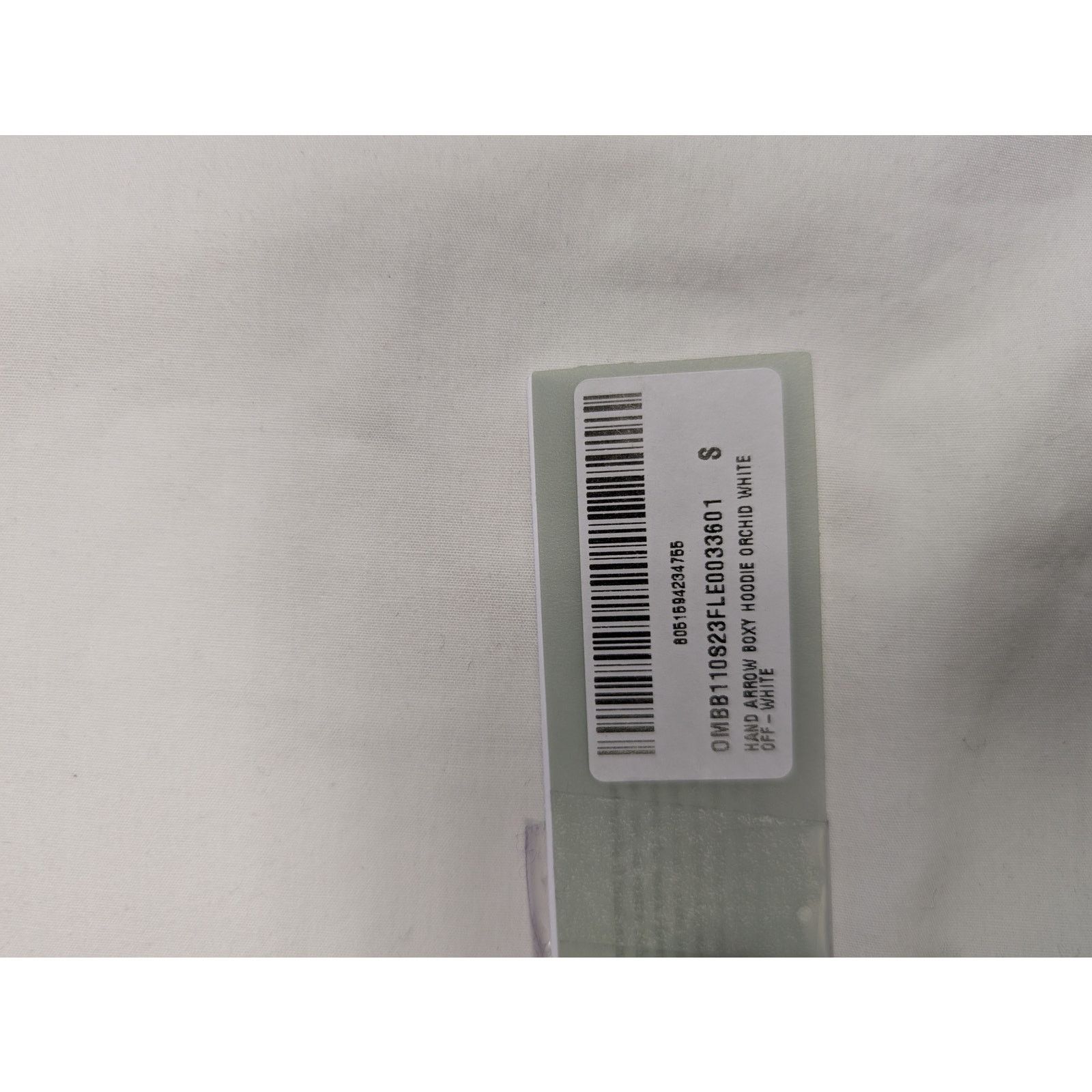 Off-White o1rshd1 Hand Arrow Boxy Hoodie in Orchid/White Size US S / EU 44-46 / 1 - 16 Thumbnail