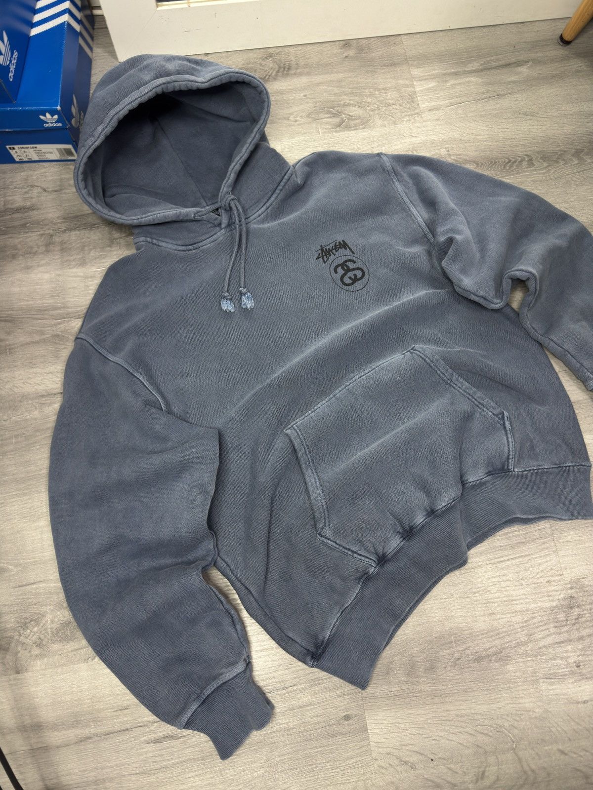 Stussy Stussy big logo washed hoodie Size US XL / EU 56 / 4 - 10 Thumbnail