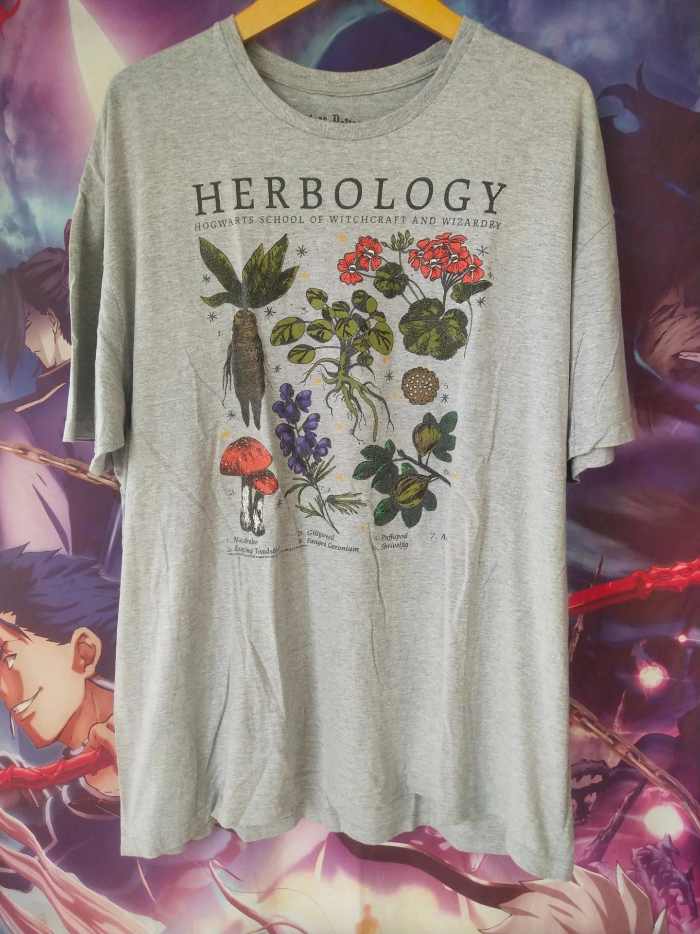 Vintage Harry Potter Herbology Art Movie Tee Size US XXL / EU 58 / 5 - 1 Thumbnail
