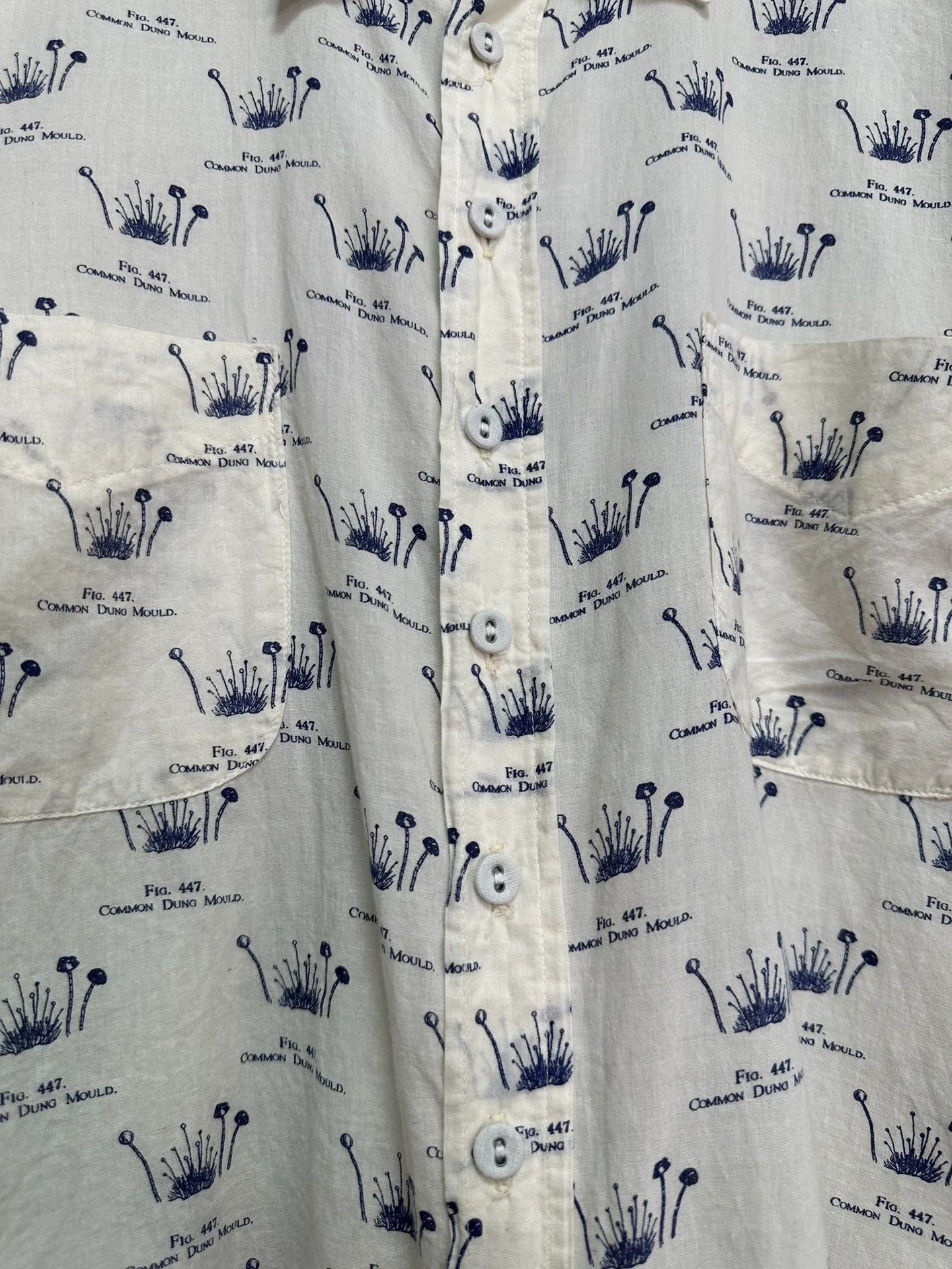 Paul Harnden Shoemakers Paul Harnden Rare Early Mushroom Print Washed Cotton Loose S Size US S / EU 44-46 / 1 - 5 Thumbnail