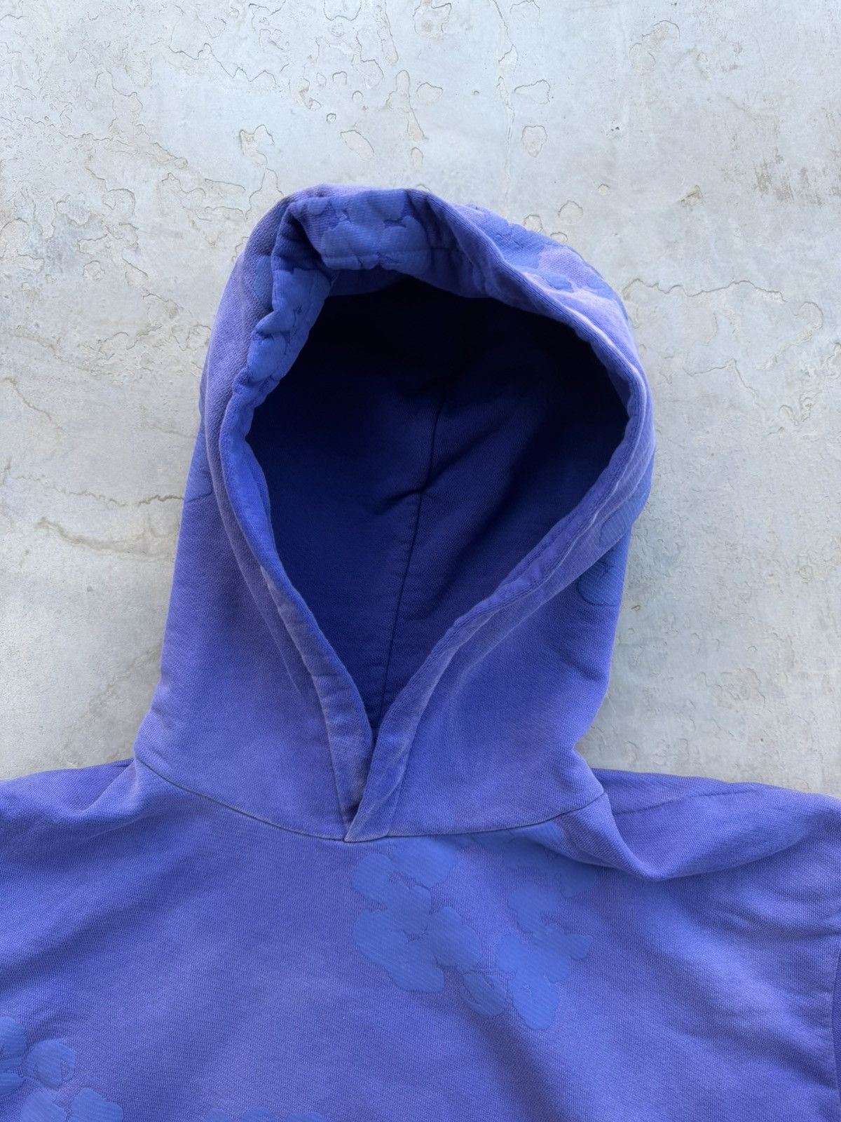 DENIM TEARS Denim Tears Mono Cotton Wreath Hoodie – Washed Blue Large Size US L / EU 52-54 / 3 - 6 Thumbnail
