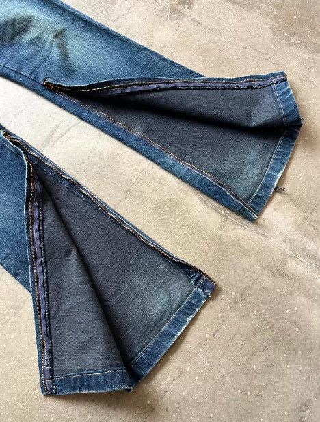 Le Grande Bleu (L.G.B.) L.G.B. (Le Grand Bleu) Early Washed Denim Jeans Size US 39 - 5 Thumbnail