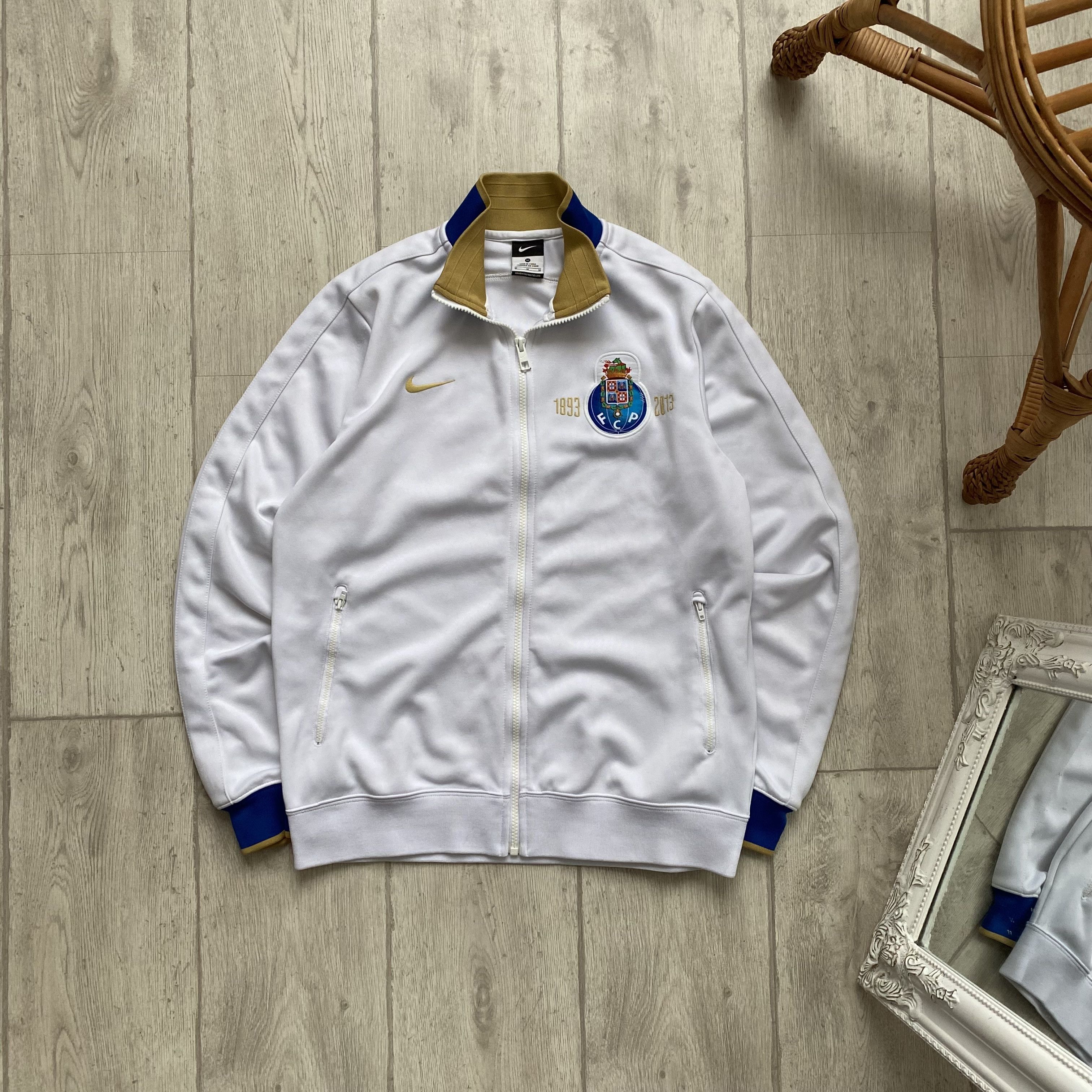 Nike ⚽️ Vintage Nike FC Porto Truck Jacket Soccer Jersey Size US M / EU 48-50 / 2 - 1 Thumbnail