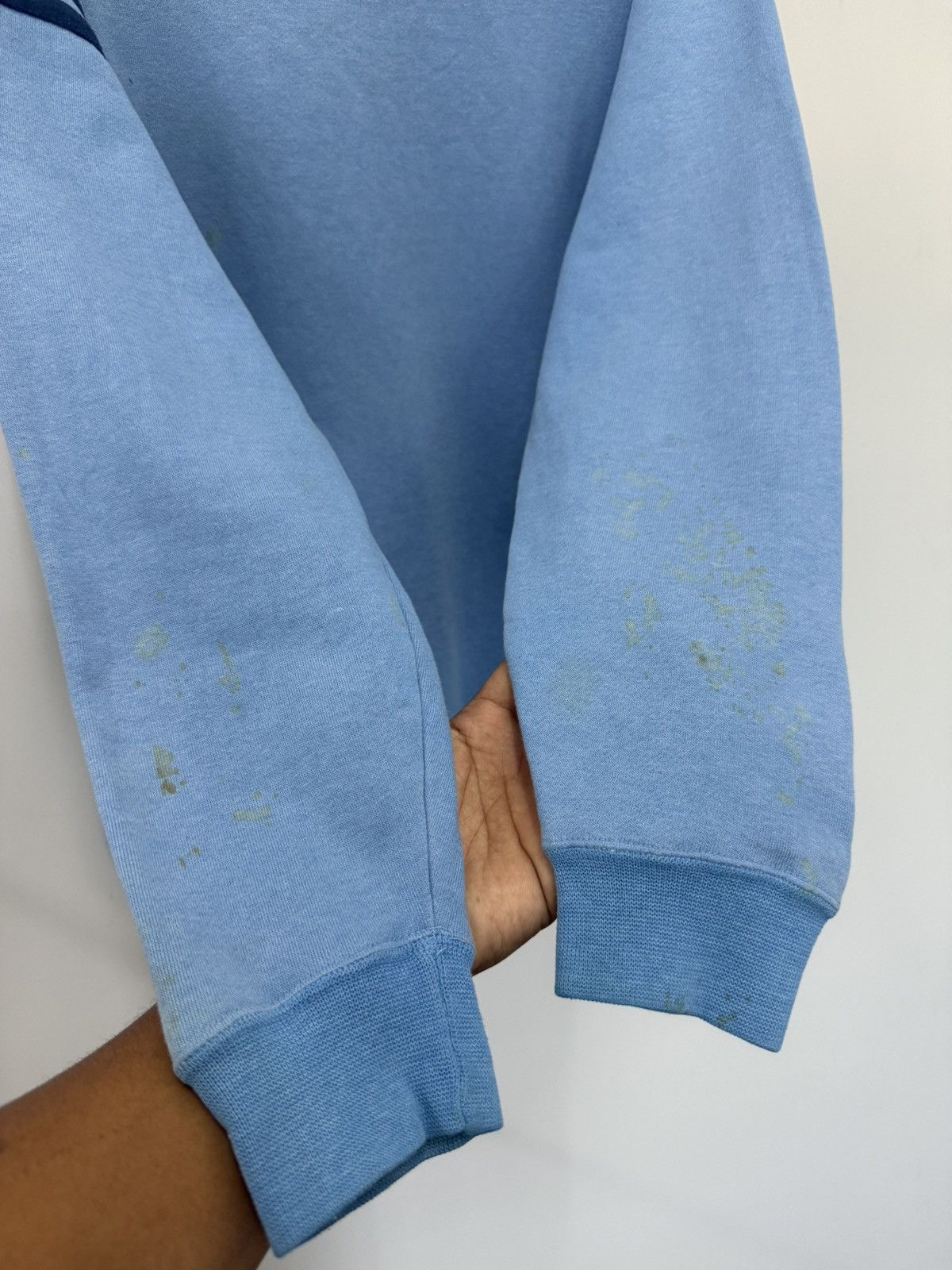 Adidas 🔥Vtg Japan 90's Adidas Trefoil Distressed Sweatshirt Size US S / EU 44-46 / 1 - 10 Thumbnail
