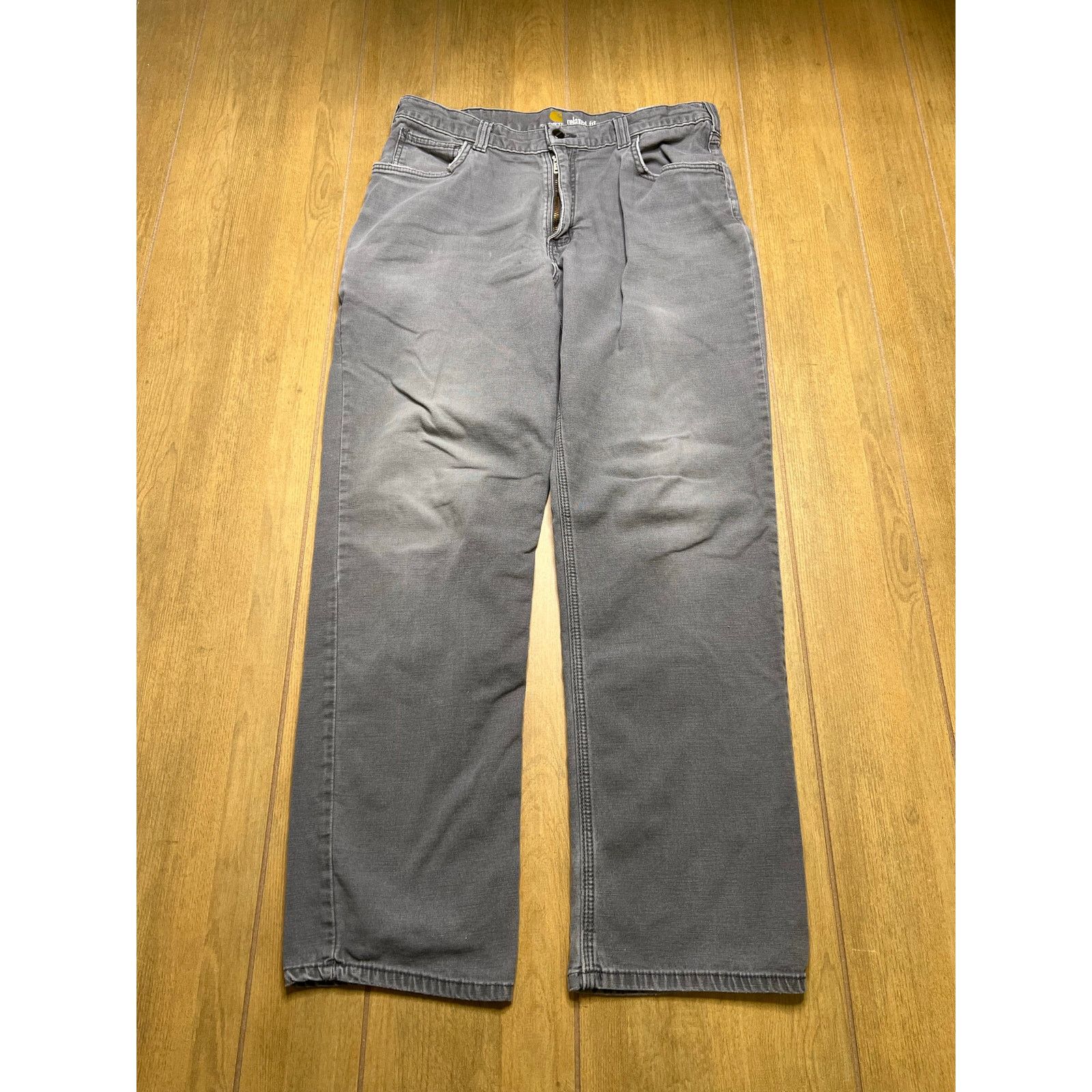 Carhartt Carhartt Pants Mens Sz 34 Gray Relaxed Fit Actual Sz 33x29 Size US 34 / EU 50 - 2 Thumbnail