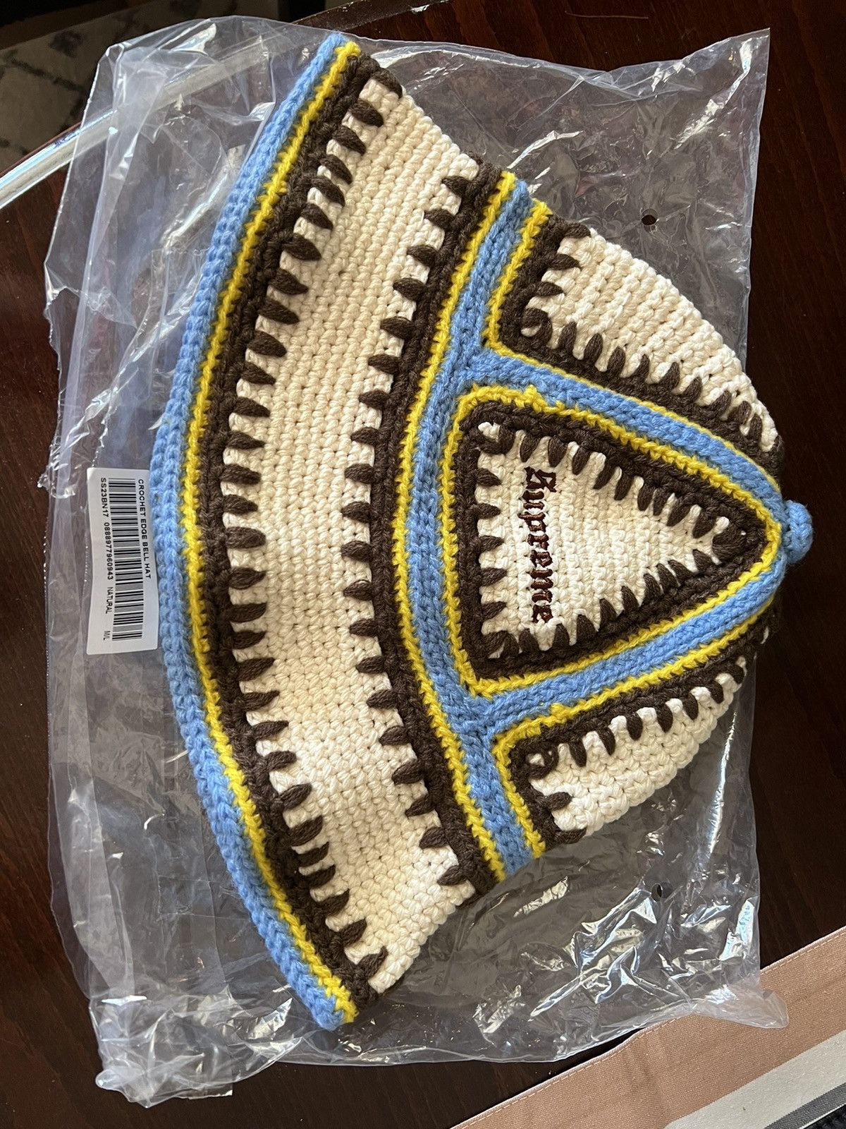 Supreme NEW Supreme Crochet Edge Bell Hat M/L | Grailed