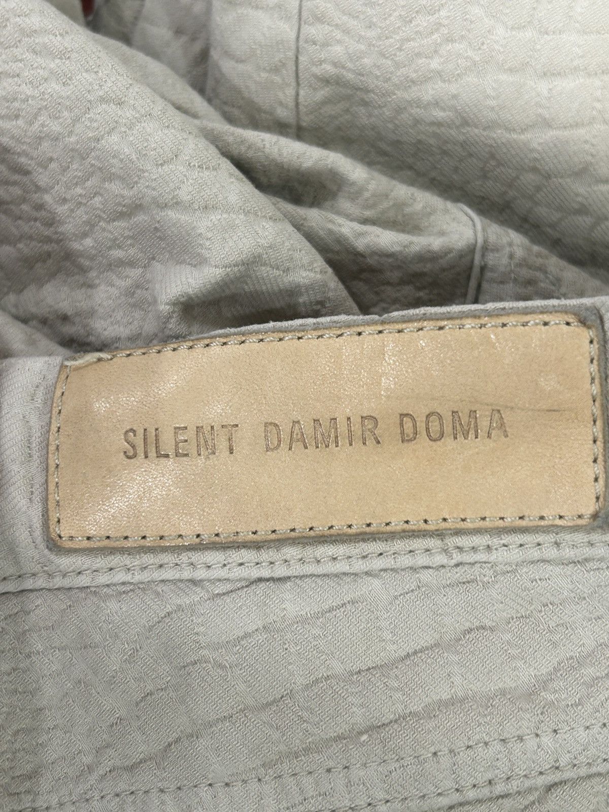 Silent By Damir Doma Croc Embossed Skinny Leg Jeans Size 28" / US 6 / IT 42 - 5 Thumbnail