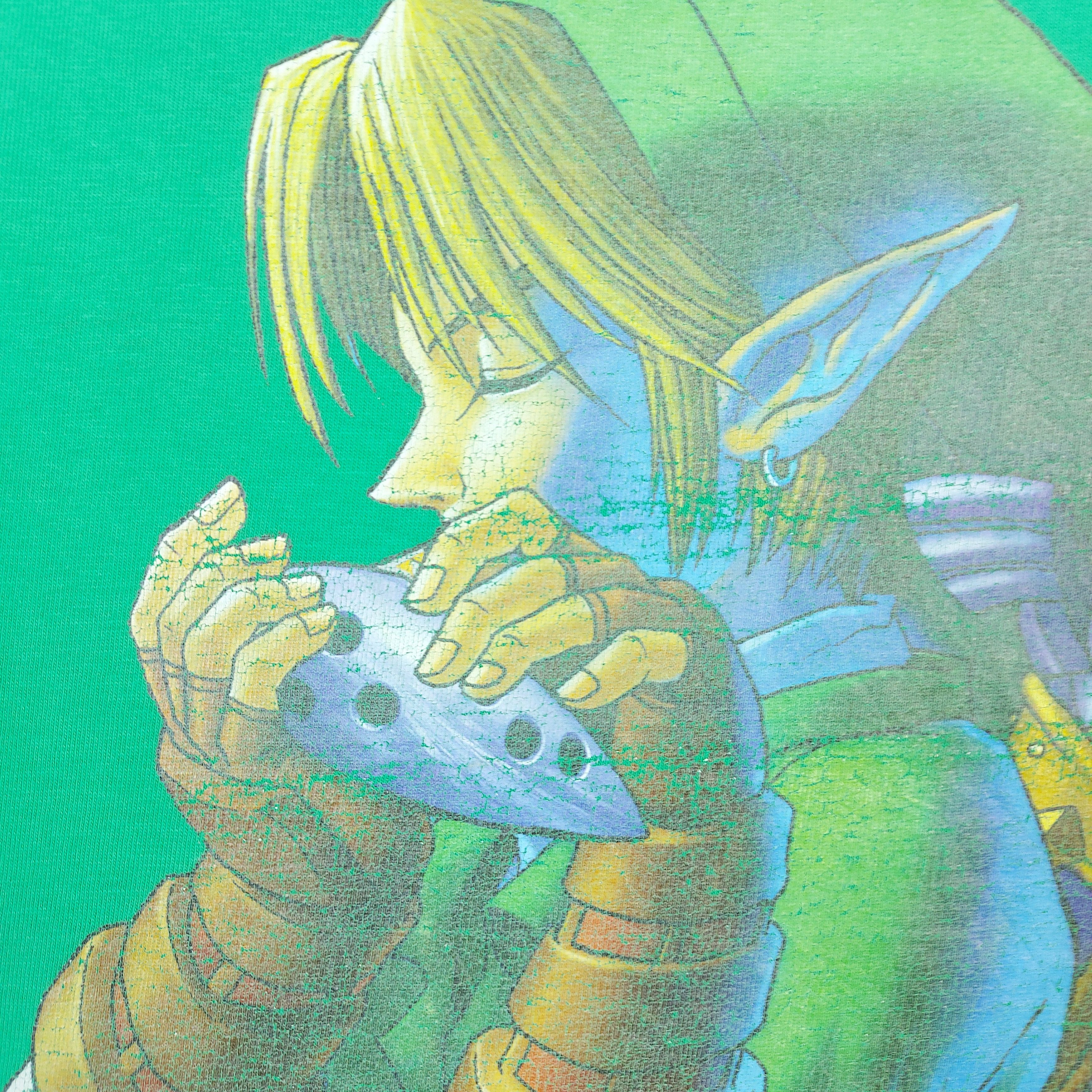 Nintendo The Legend of Zelda Ocarina of Time 3D Nintendo 3DS 2011 TEE Size US M / EU 48-50 / 2 - 6 Thumbnail