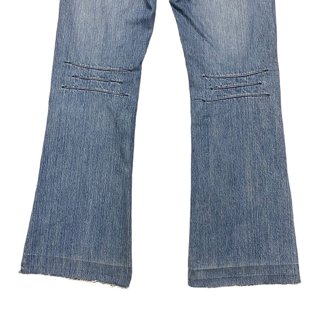 If Six Was Nine RUPERT THE DIFFERENCE Denim Flare Jeans Snake Patch Size US 32 / EU 48 - 13 Thumbnail