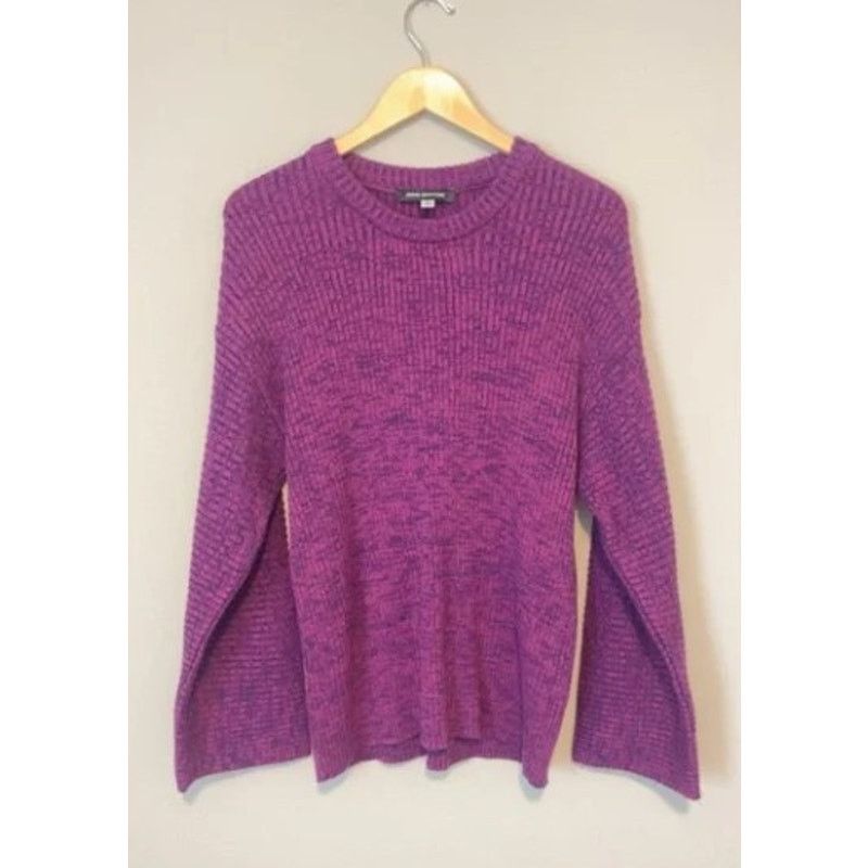 Urban Outfitters Urban Outfitters Purple Rib Knit Oversized Sleeve Sweater XL Size XL / US 12-14 / IT 48-50 - 5 Thumbnail