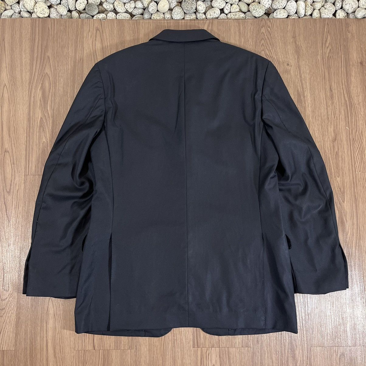 Salvatore Ferragamo Salvatore Ferragamo Midnight Black Tailored Blazer Size 50L - 2 Thumbnail